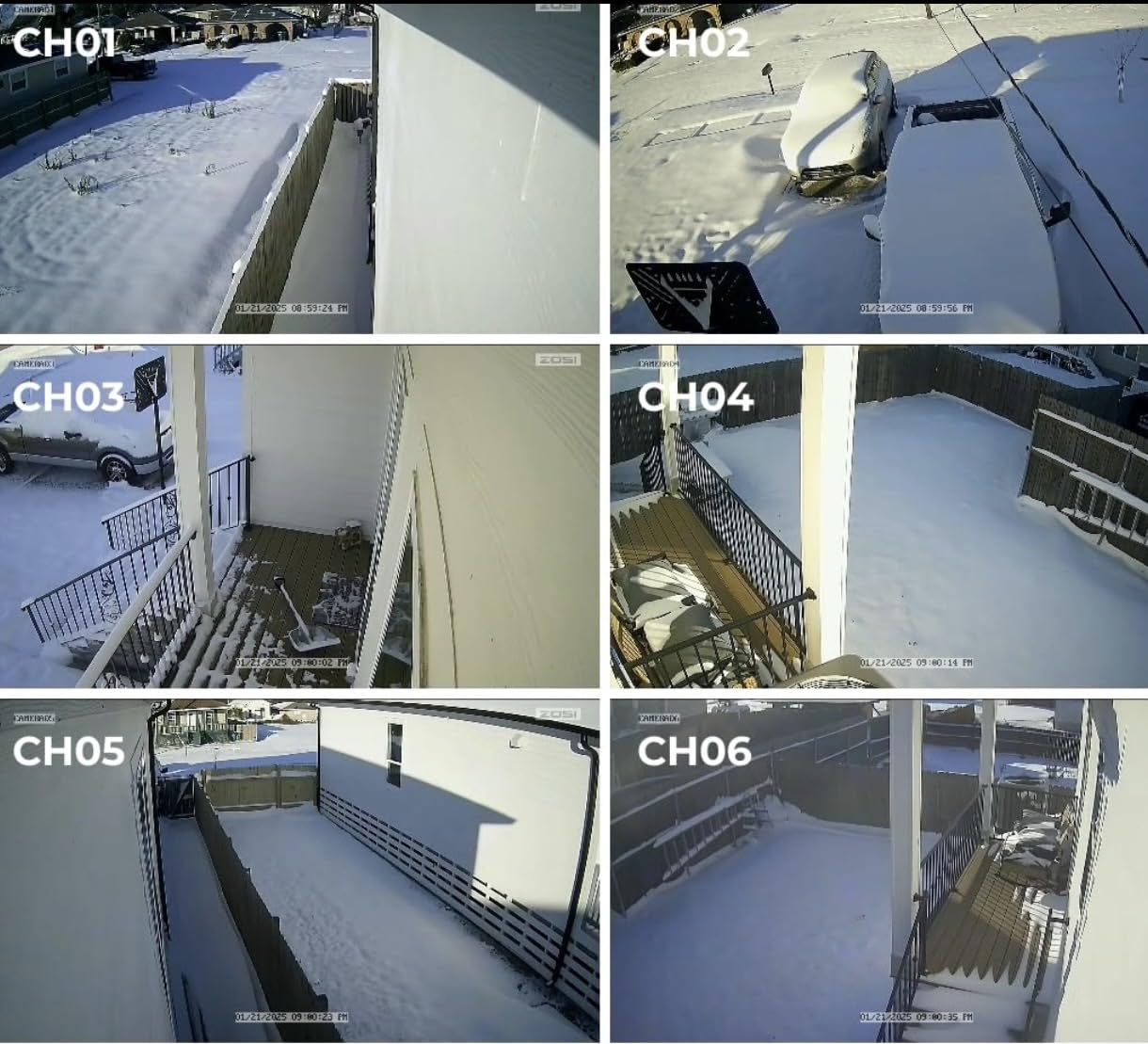 ZOSI H.265+ 16CH Security Camera System with AI Human Vehicle Detection, 16CH DVR with 4TB HDD for 7/24 Record, 16 x 1080p CCTV Camera Outdoor Indoor with 80ft Night Vision, 90°Wide Angle customer photo 1