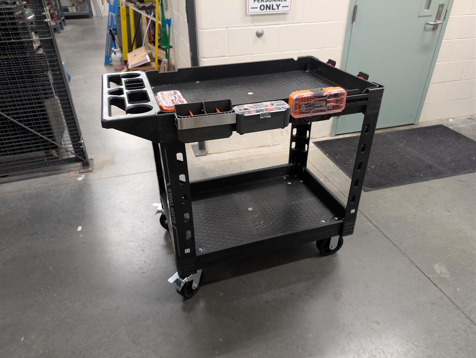 Klein Tools MODbox Utility Cart, 6-Inch Wheels, Rolling Tool Cart, 500-Pound Capacity customer photo 1