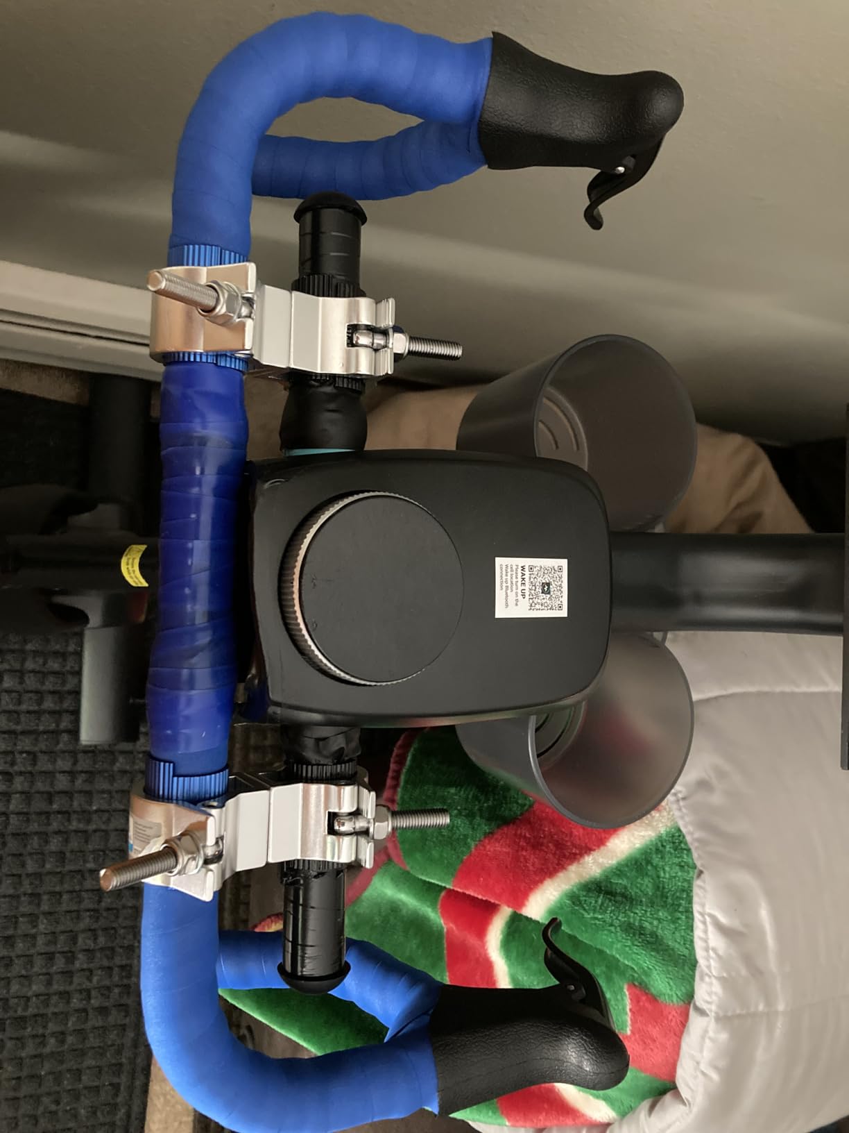MERACH Exercise Bike, Brake Pad Stationary Bike with Exclusive App customer photo 2