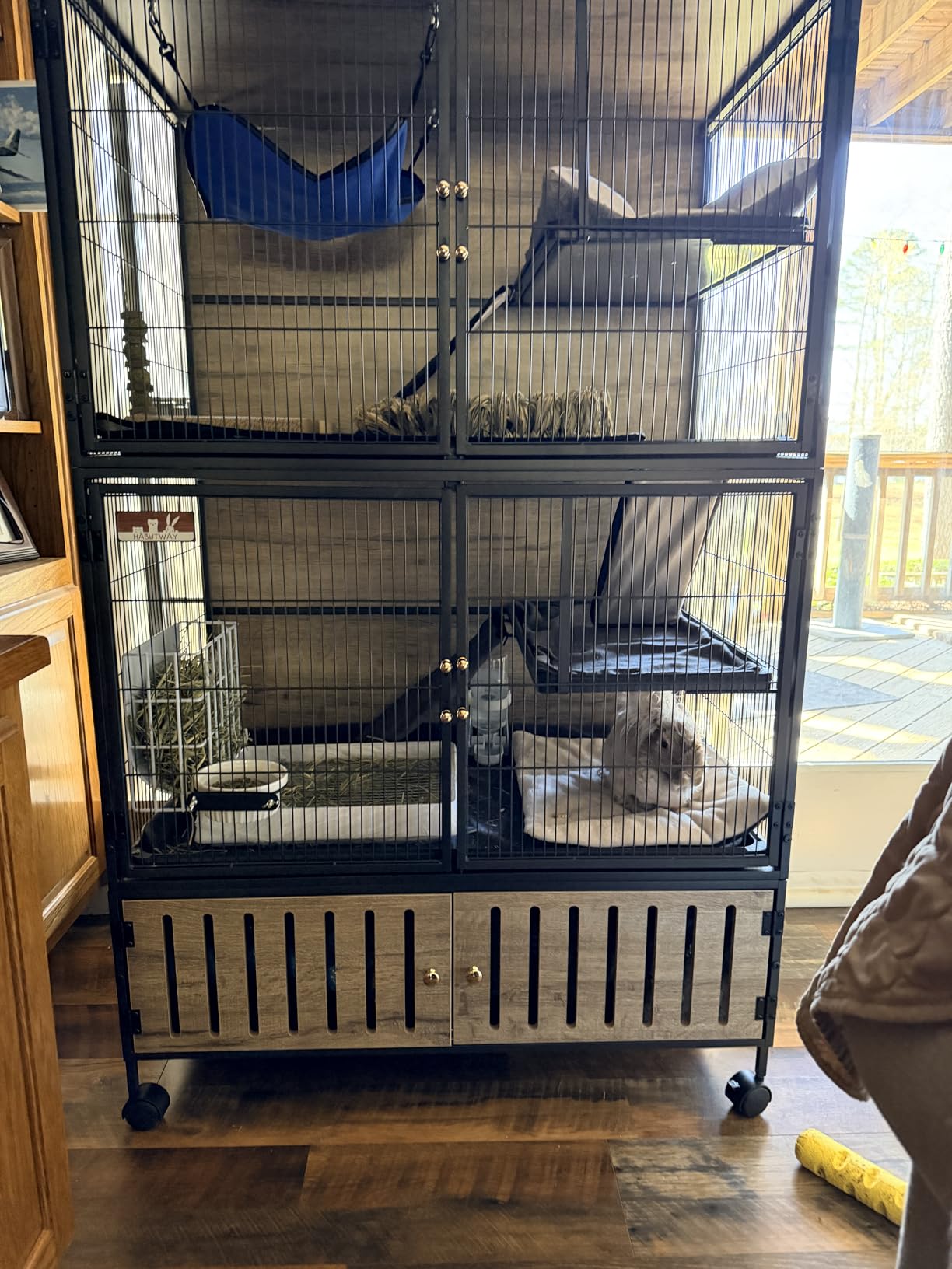 Fragess Metal Large Guinea Pig Cages 5 Levels, 60