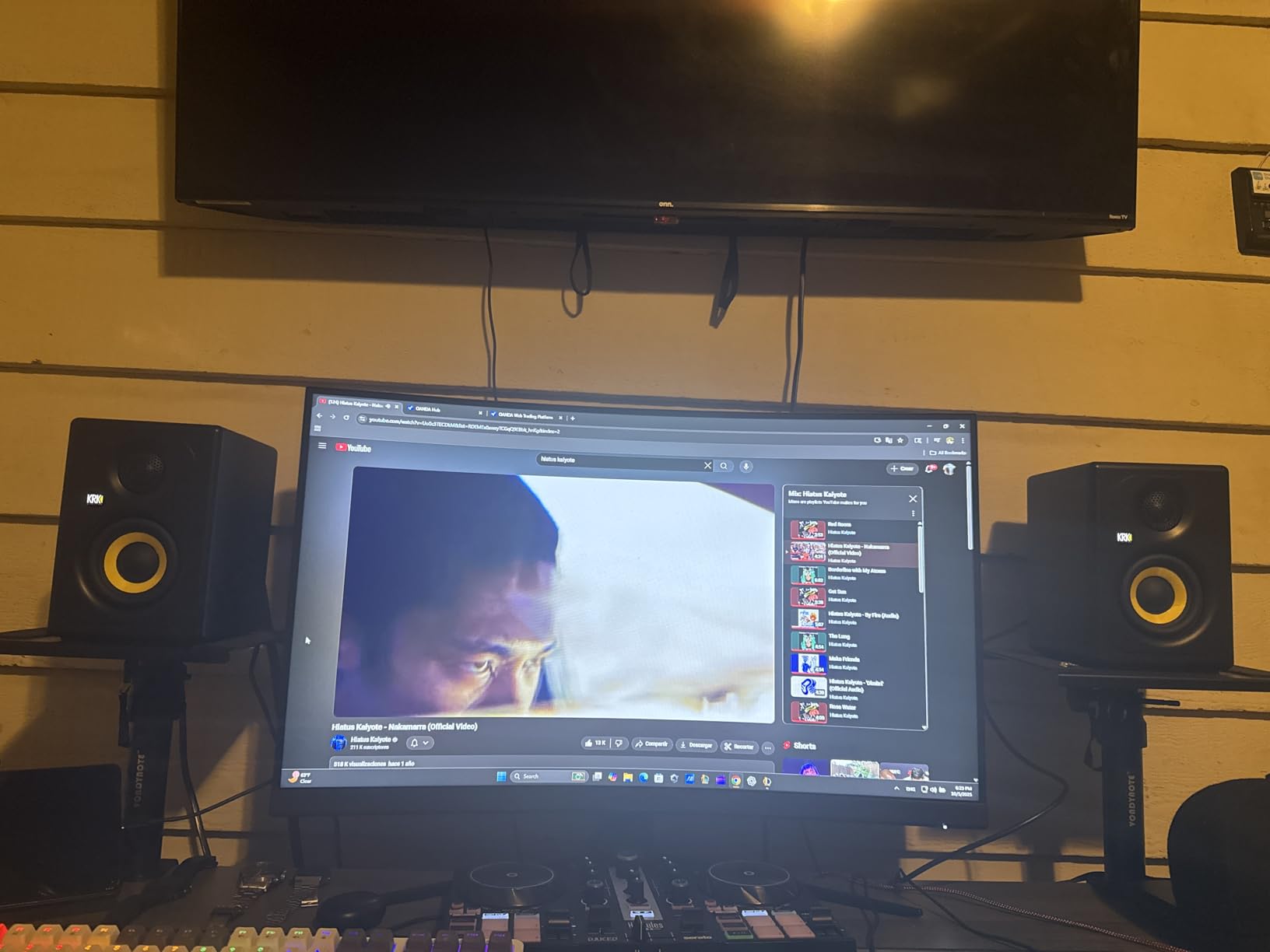 KRK Kreate 8 Powered Studio Monitor customer photo 1