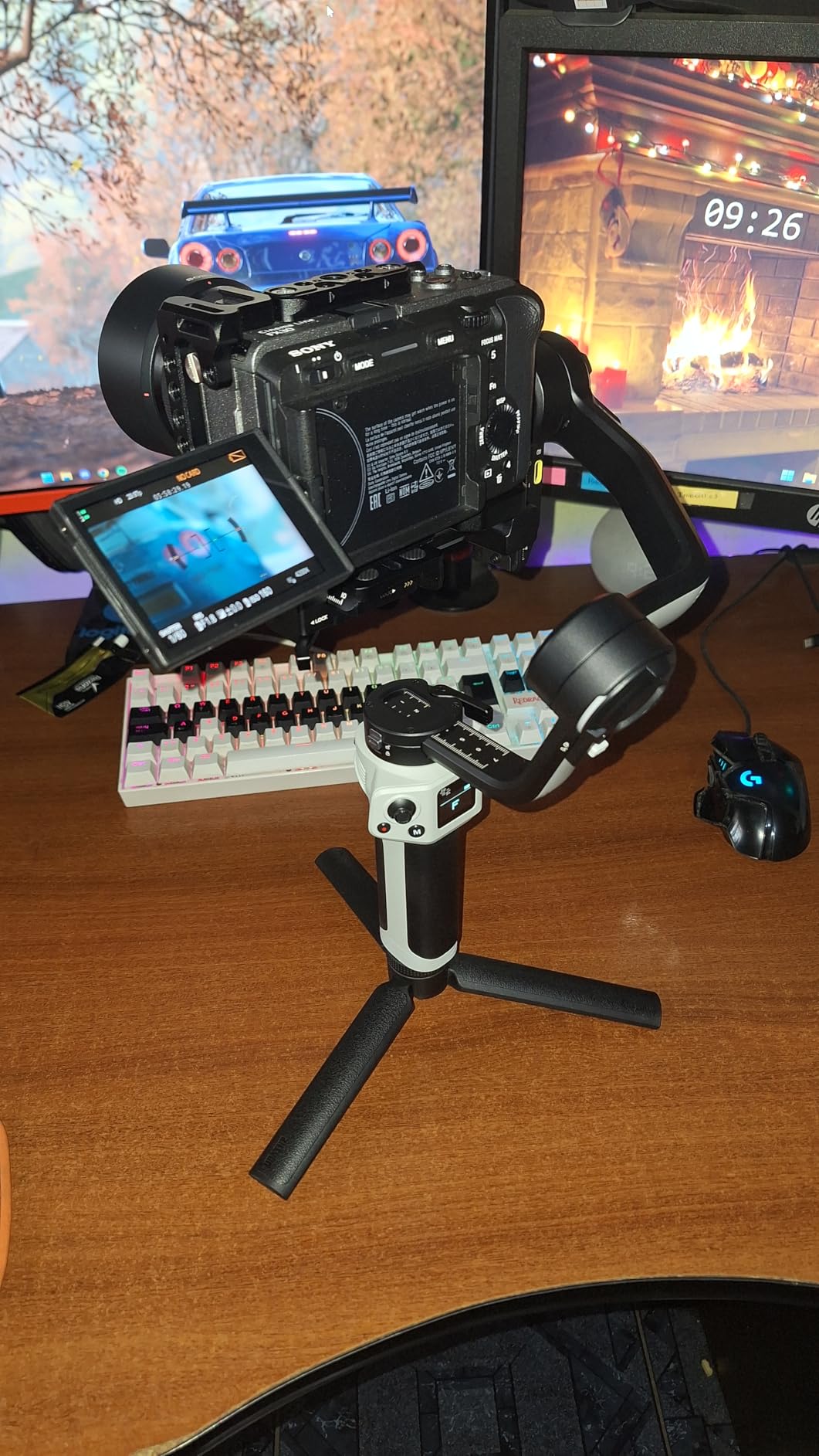 ZHIYUN CINEPEER Crane 4E 3-Axis Camera Gimbal Stabilizer for Canon/Sony/Panasonic/Nikon, Extendable Sling Grip Native Vertical Shooting Handheld Camera Gimbal customer photo 1