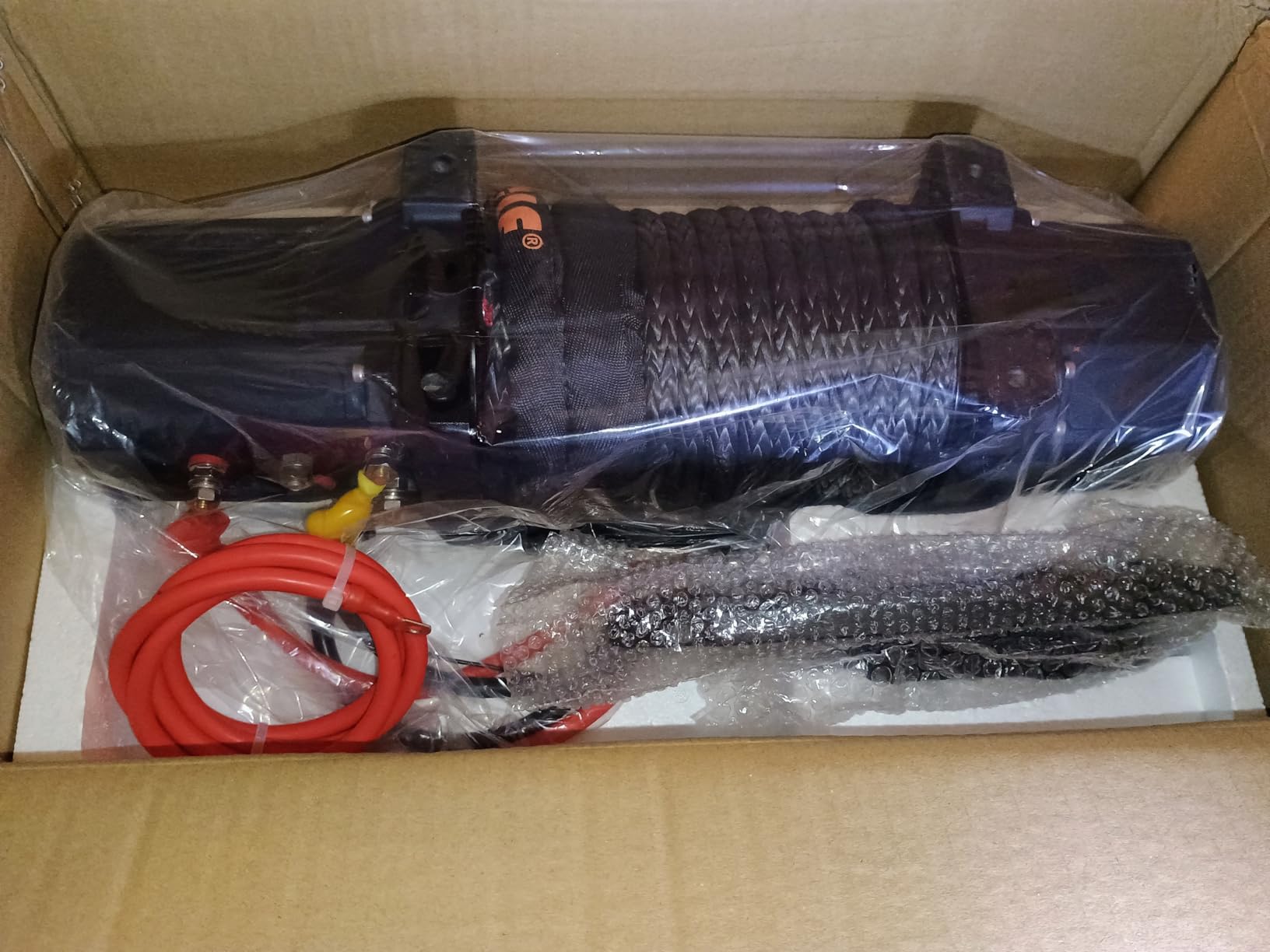 12000lbs Electric Winch 12V IP68waterproof Off-Road Vehicle Rescue winchs with2wireless Remote Controls and1/2