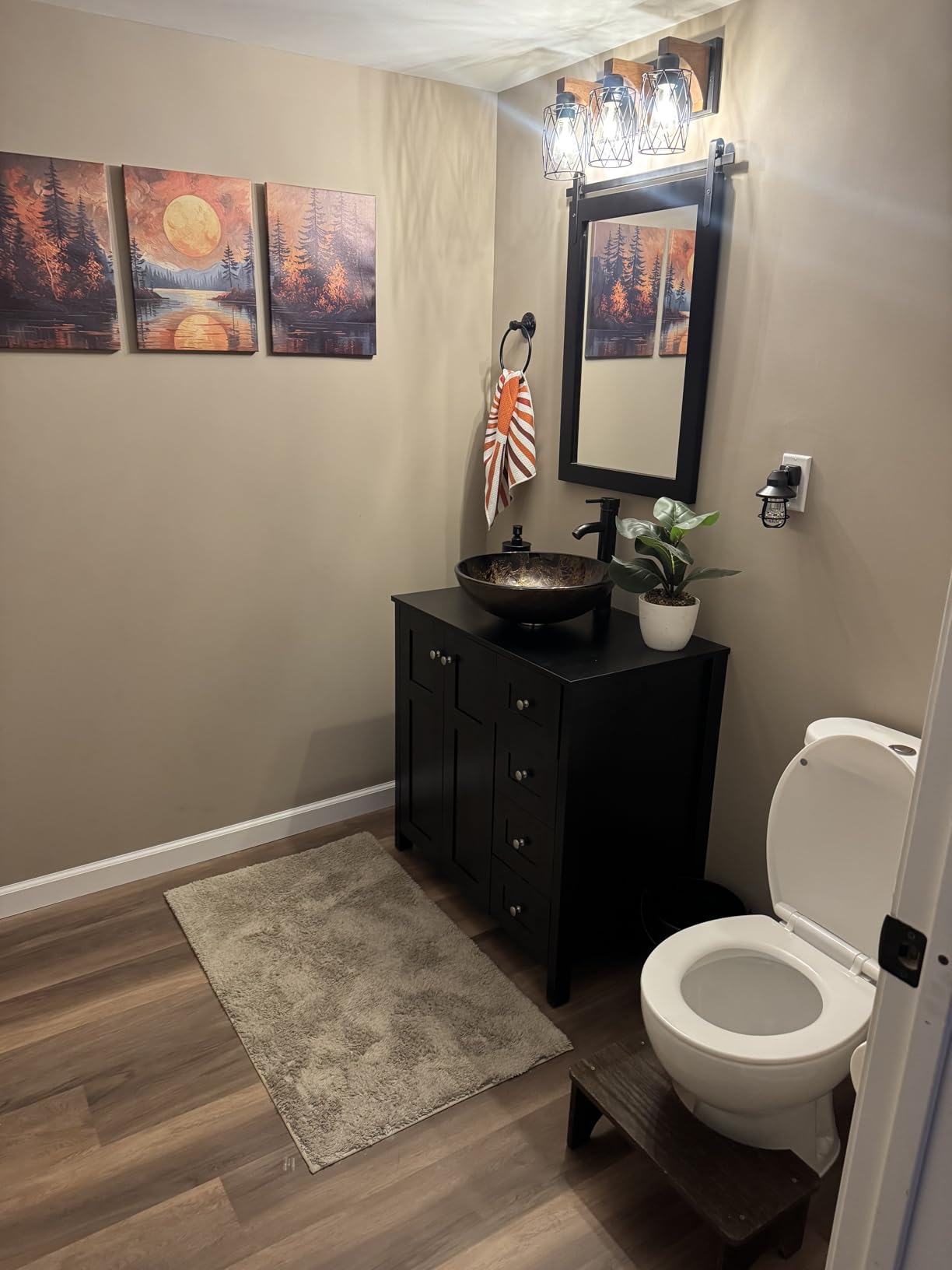 Simple Project 750W PRO Macerating Toilet System - High Powerful, Upflush Toilet for Basement with 4 Water Inlet & Attics, Dual Flush customer photo 1