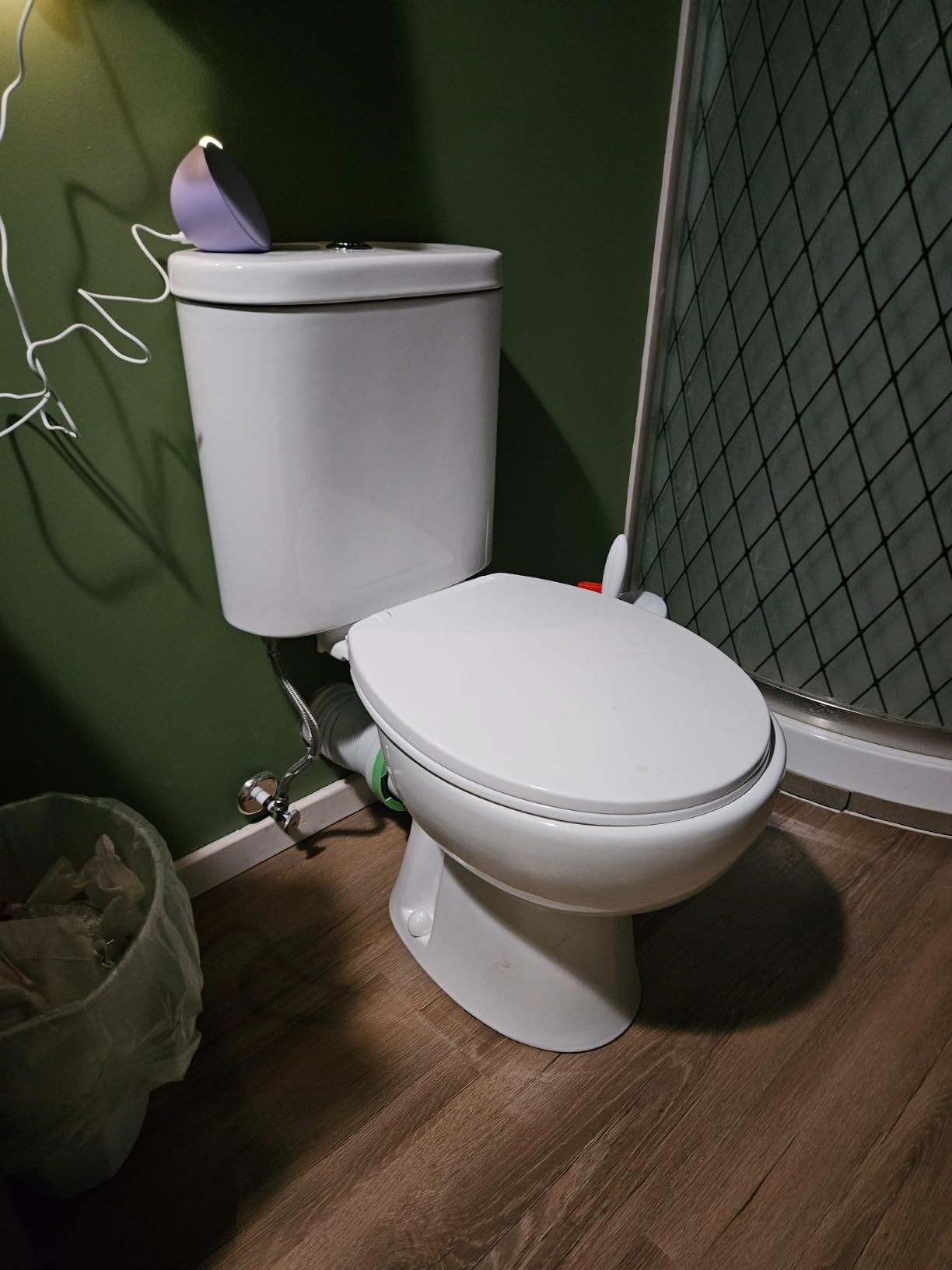 Simple Project 750W PRO Macerating Toilet System - High Powerful, Upflush Toilet for Basement with 4 Water Inlet & Attics, Dual Flush customer photo 2