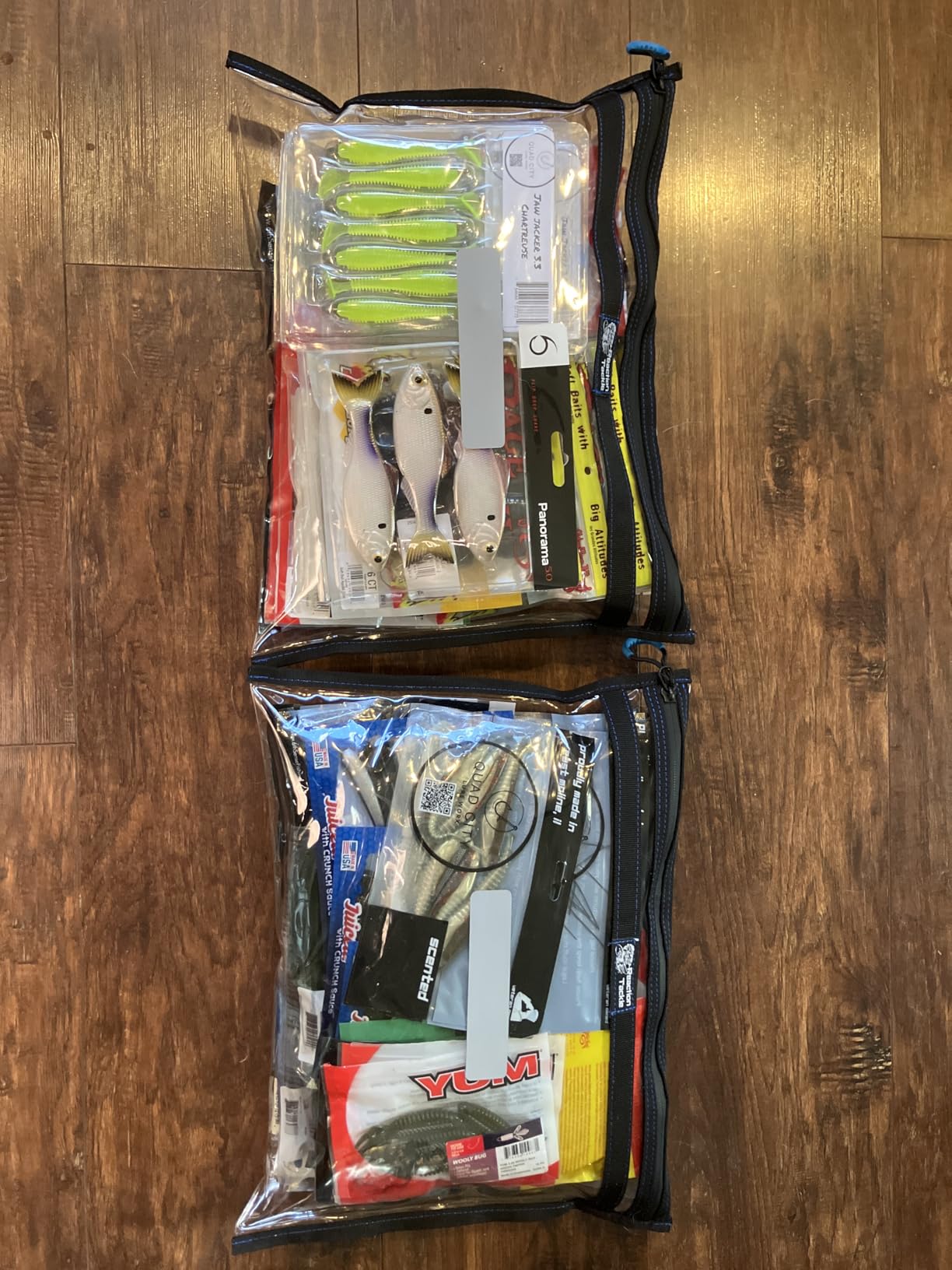 Reaction Tackle Storage Bag Tackle Pak - Water-Resistant Plastic Storage for Bait, Tackle, Lures, Soft Plastics, and Fishing Gear customer photo 1