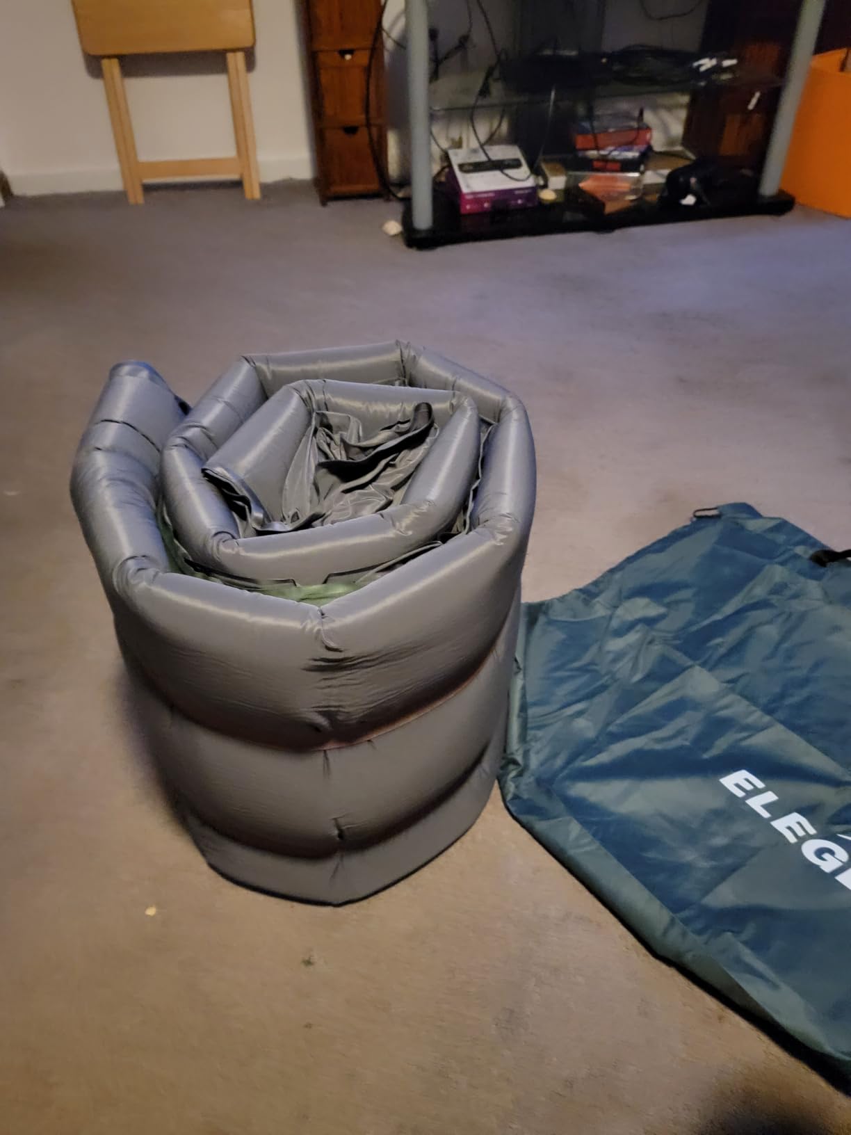Elegear CumbreX Air & Foam Self Inflating Sleeping Pad, Built-in Electric Pump 4