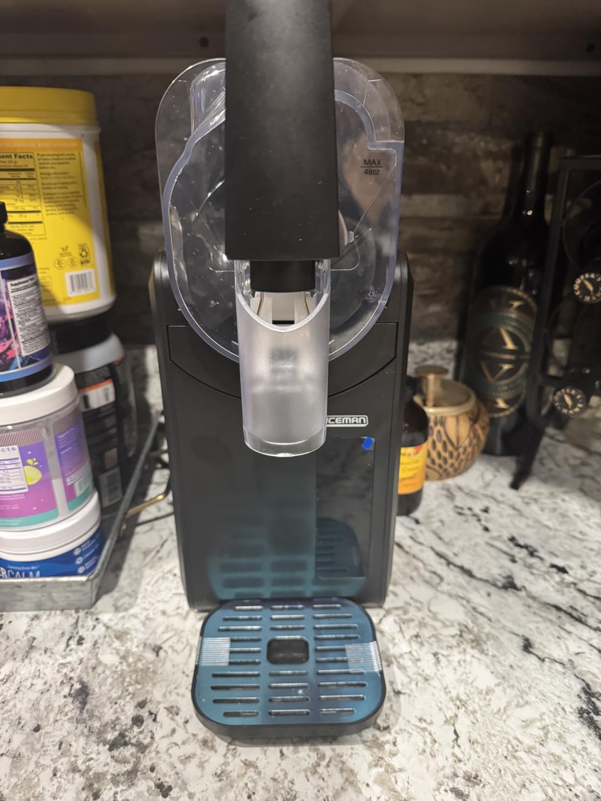 Iceman by Chefman Slush-Ease 68oz Slushie Machine, 48oz Liquid Capacity Frozen Drink Maker & Slushy Machine with 5 Presets and LED Display customer photo 2