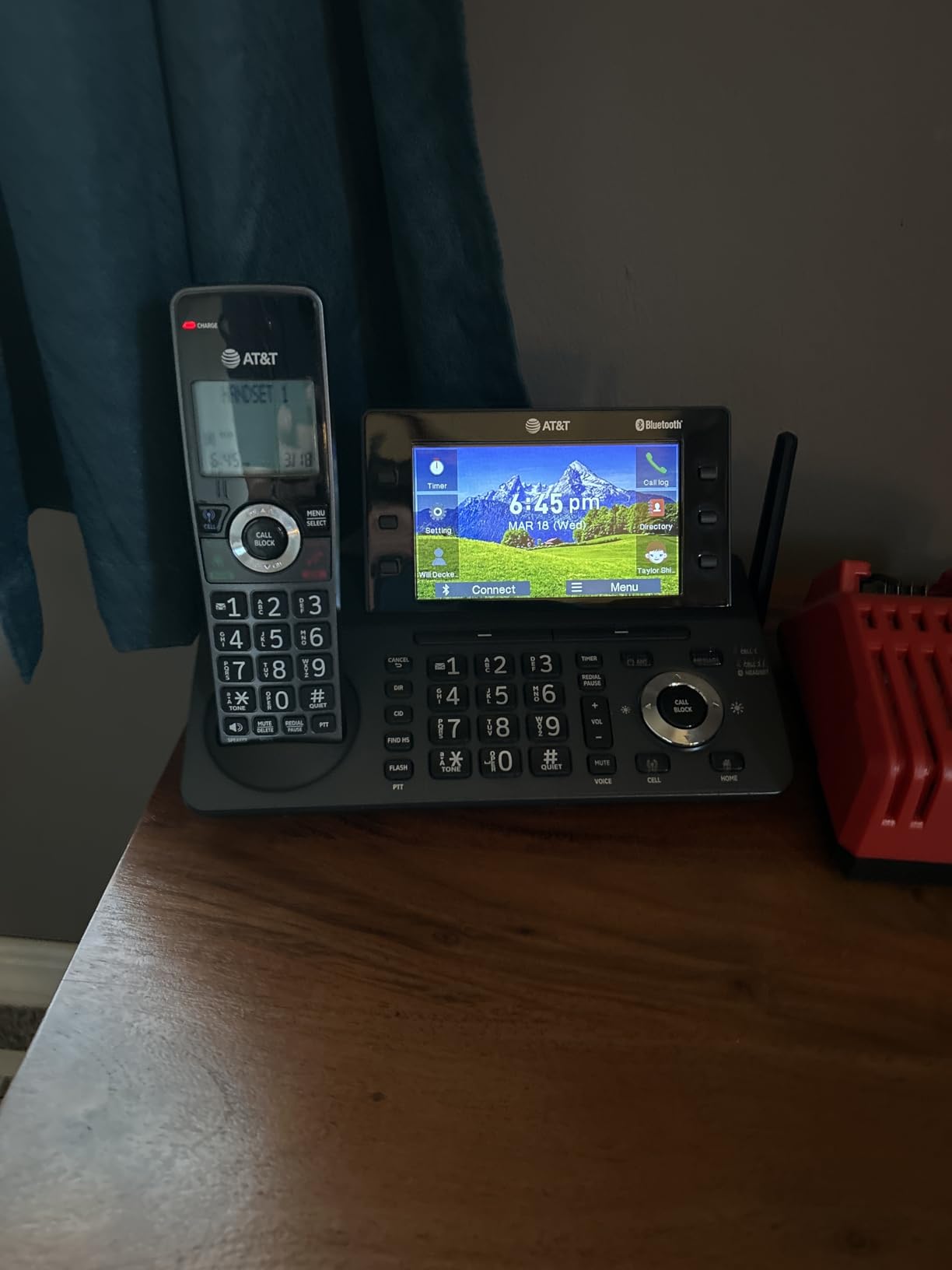 AT&T 5-Handset DECT 6.0 Cordless Home and Business Phone with Answering Machine, 5