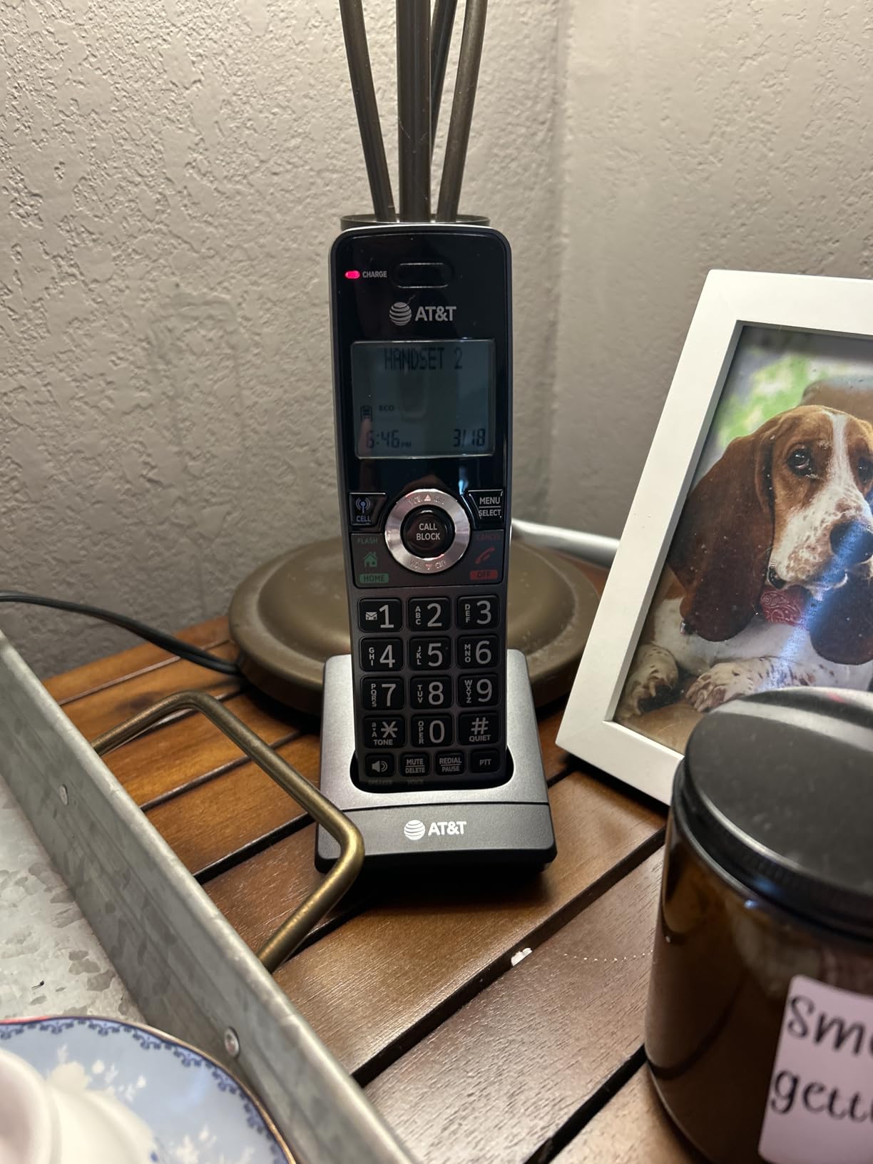 AT&T 4-Handset DECT 6.0 Cordless Home and Business Phone with Answering Machine, 5