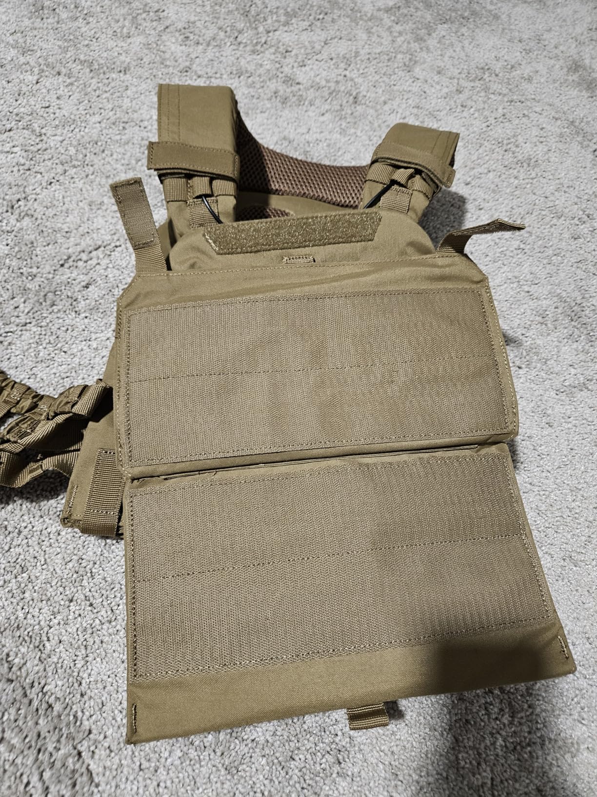 5.11 Tactical Unisex TacTec Plate Carrier, 500D Nylon, Adjustable Shoulder Straps, Style 56100ABR, Kangaroo customer photo 1