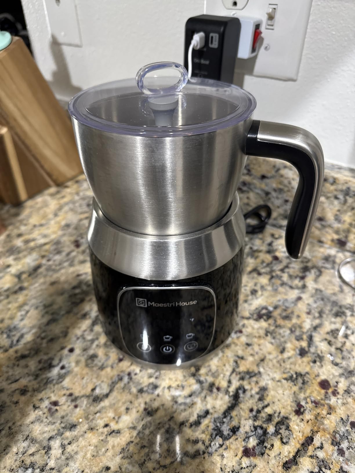 Maestri House Milk Frother, Variable Temp and Froth Thickness DualFro 600 customer photo 2