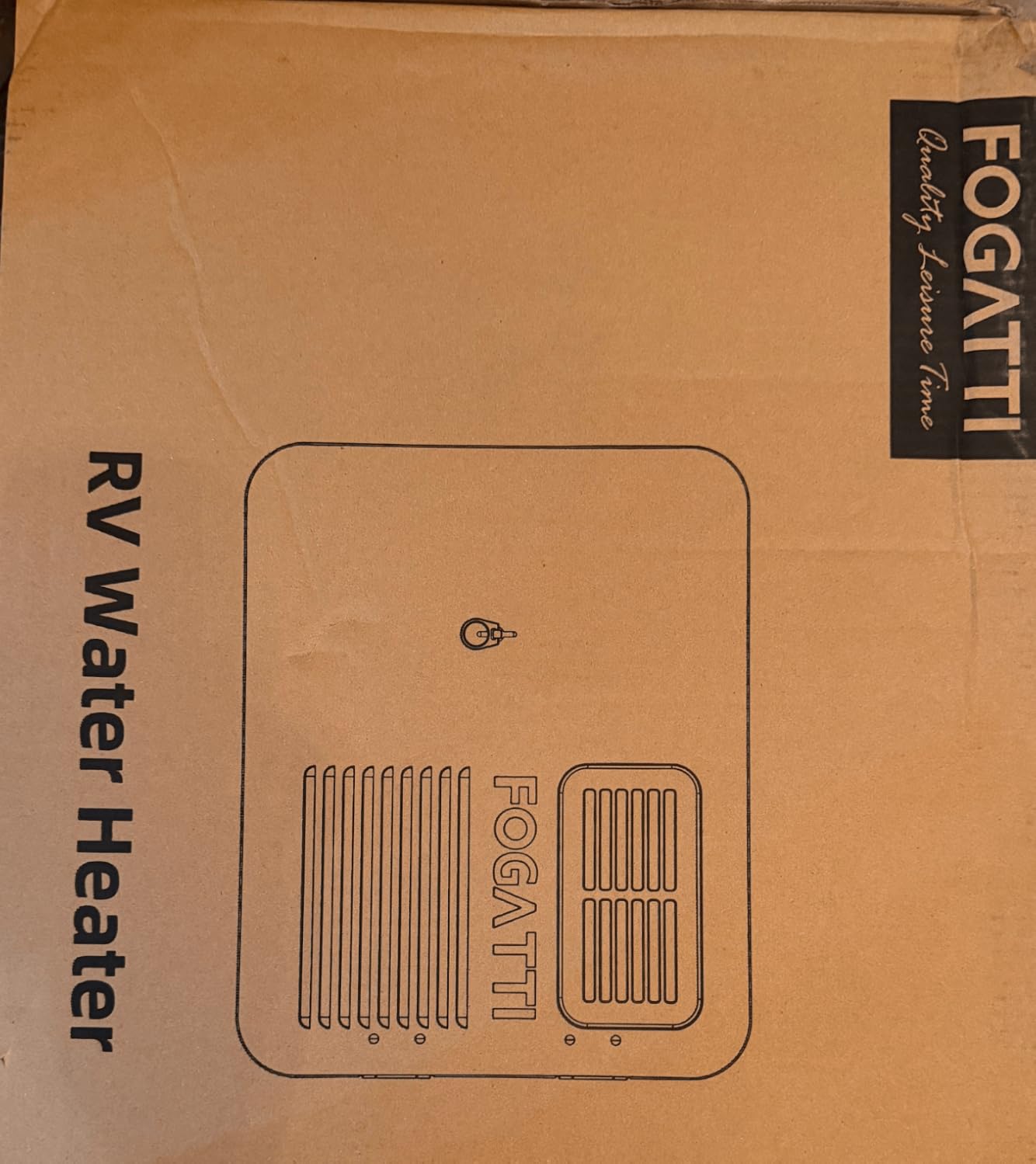 FOGATTI HybridShower 10 Ultra RV Tank Water Heater | Gas/Electric/Hybrid | Compatible with Suburban & Dometic | Fits Standard RV Wall Openings customer photo 2