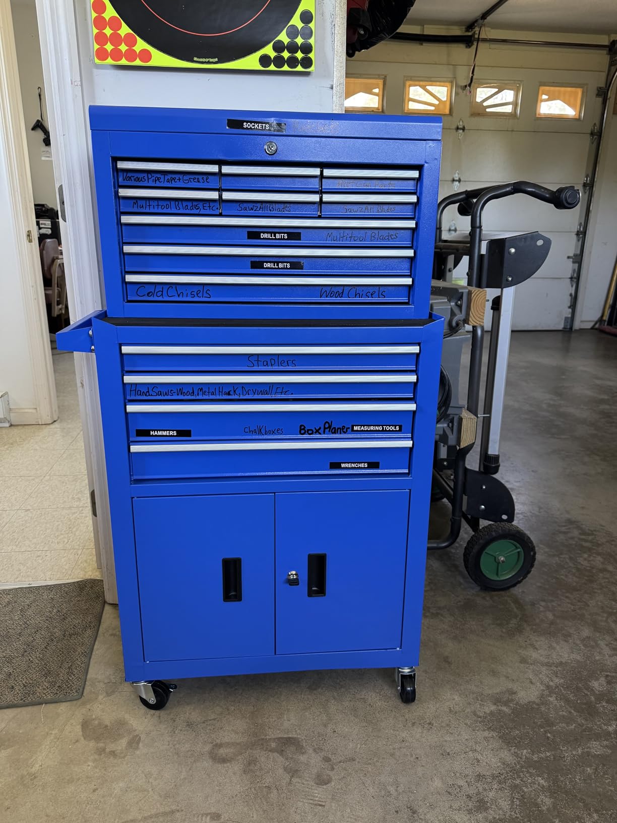 13-Drawer Double Door Rolling Tool Chest, 2 in 1 Detachable Tool Chest with Wheels customer photo 1