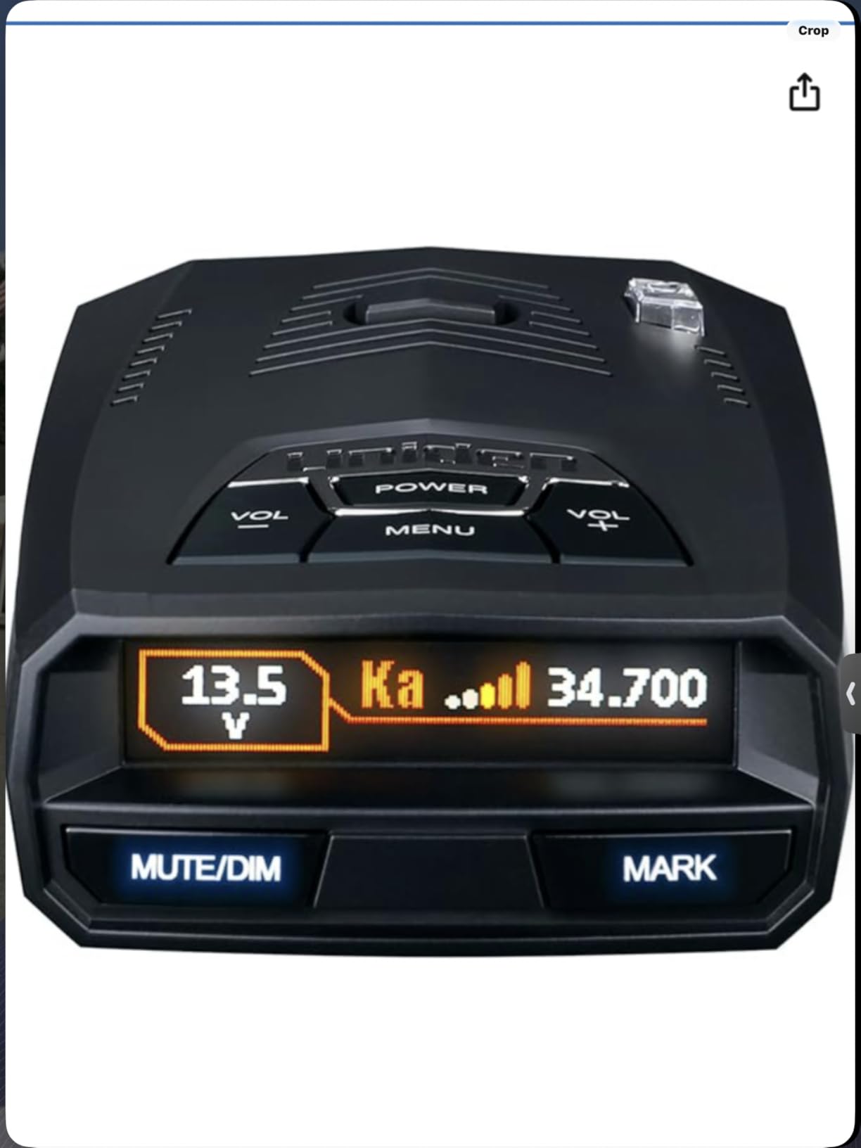 Uniden R4W Extreme Long-Range Laser/Radar Detector, Record Shattering Performance, 360 degree Awareness, Built-in GPS, Wi-Fi, Bluetooth, Voice Alerts customer photo 2