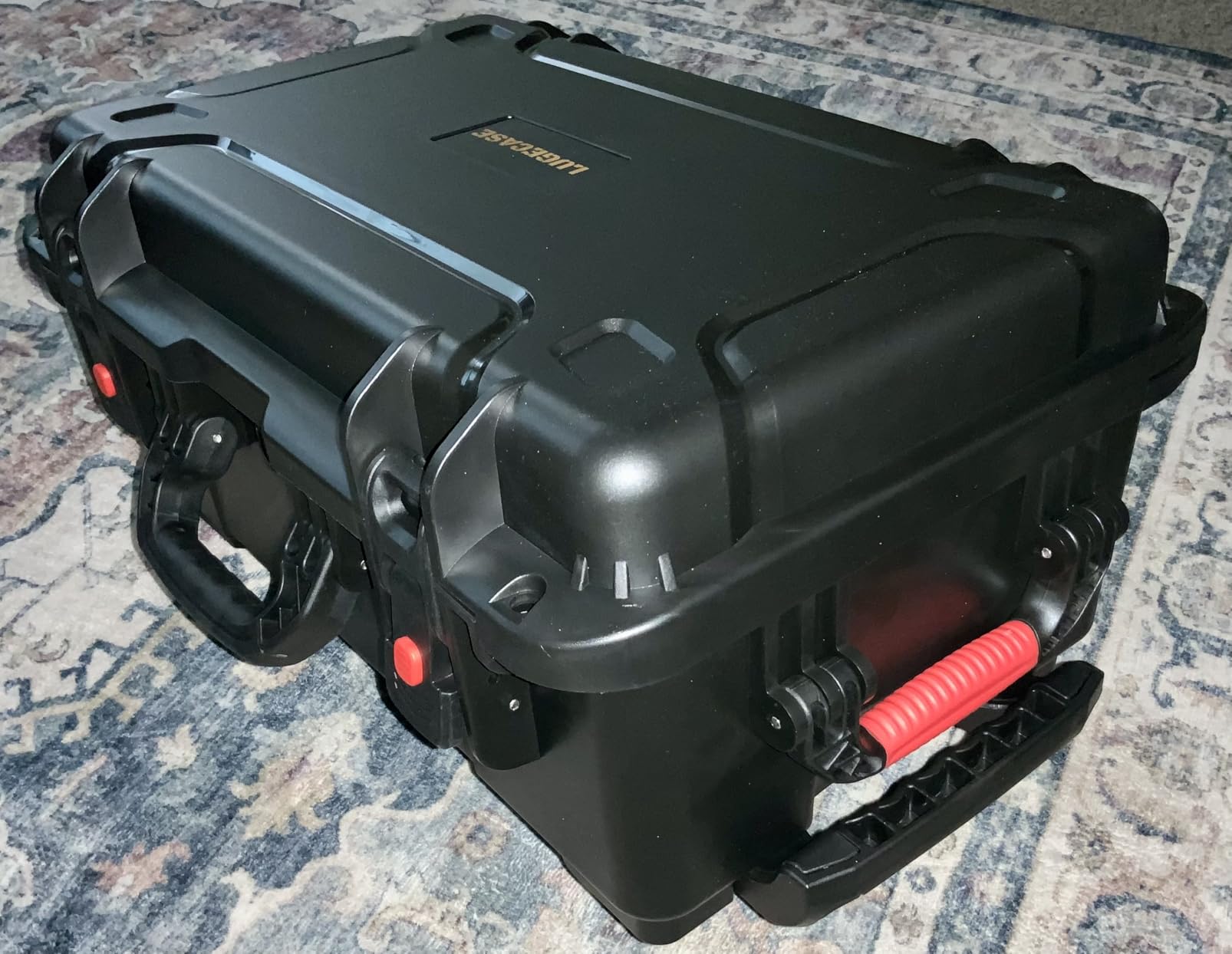 Wheeled Pistol Gun Case for 10 Handguns Holds 10 Pistols & 12 Magazines customer photo 2