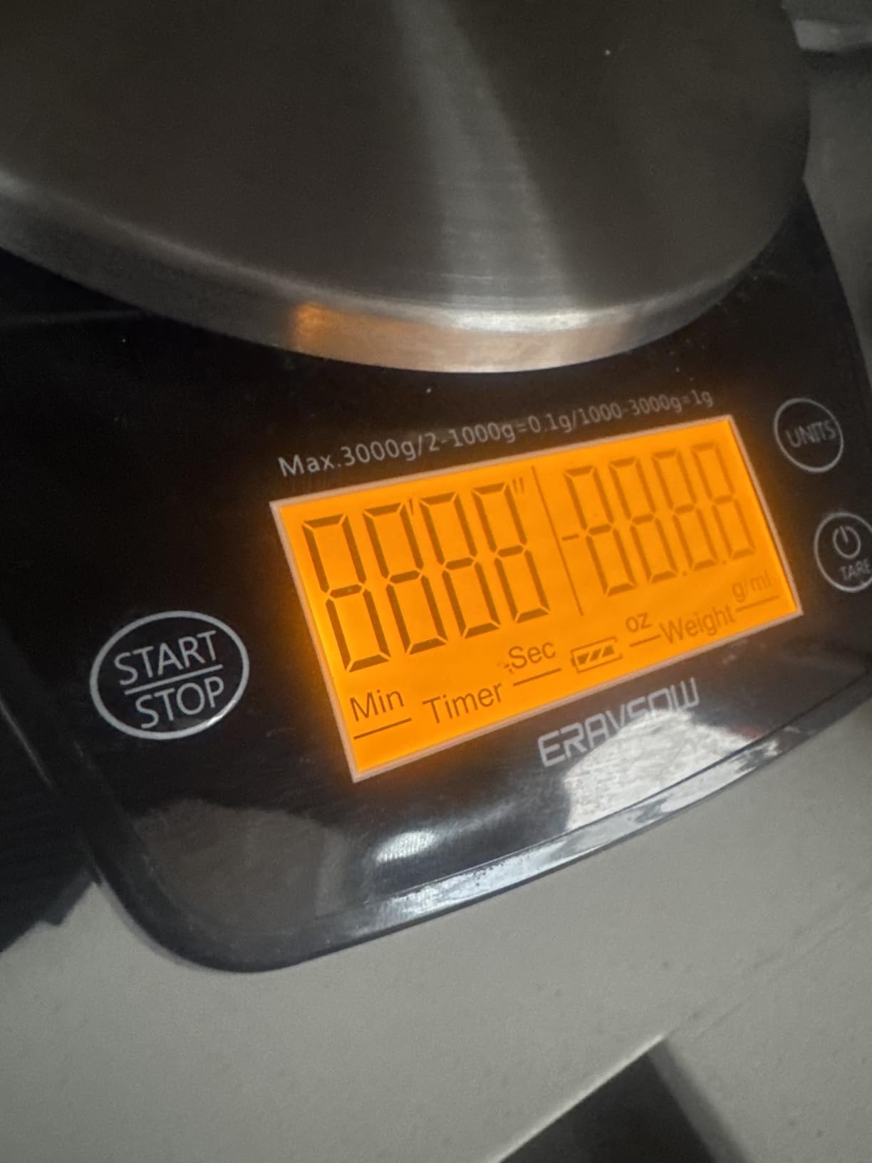 Coffee Scale with Auto Timing, Mini Rechargeable Espresso Scale with Timer, 2kg/0.1g High Precision Scale for Espresso and Pour-Over Coffee with Brewing Assist Modes customer photo 1