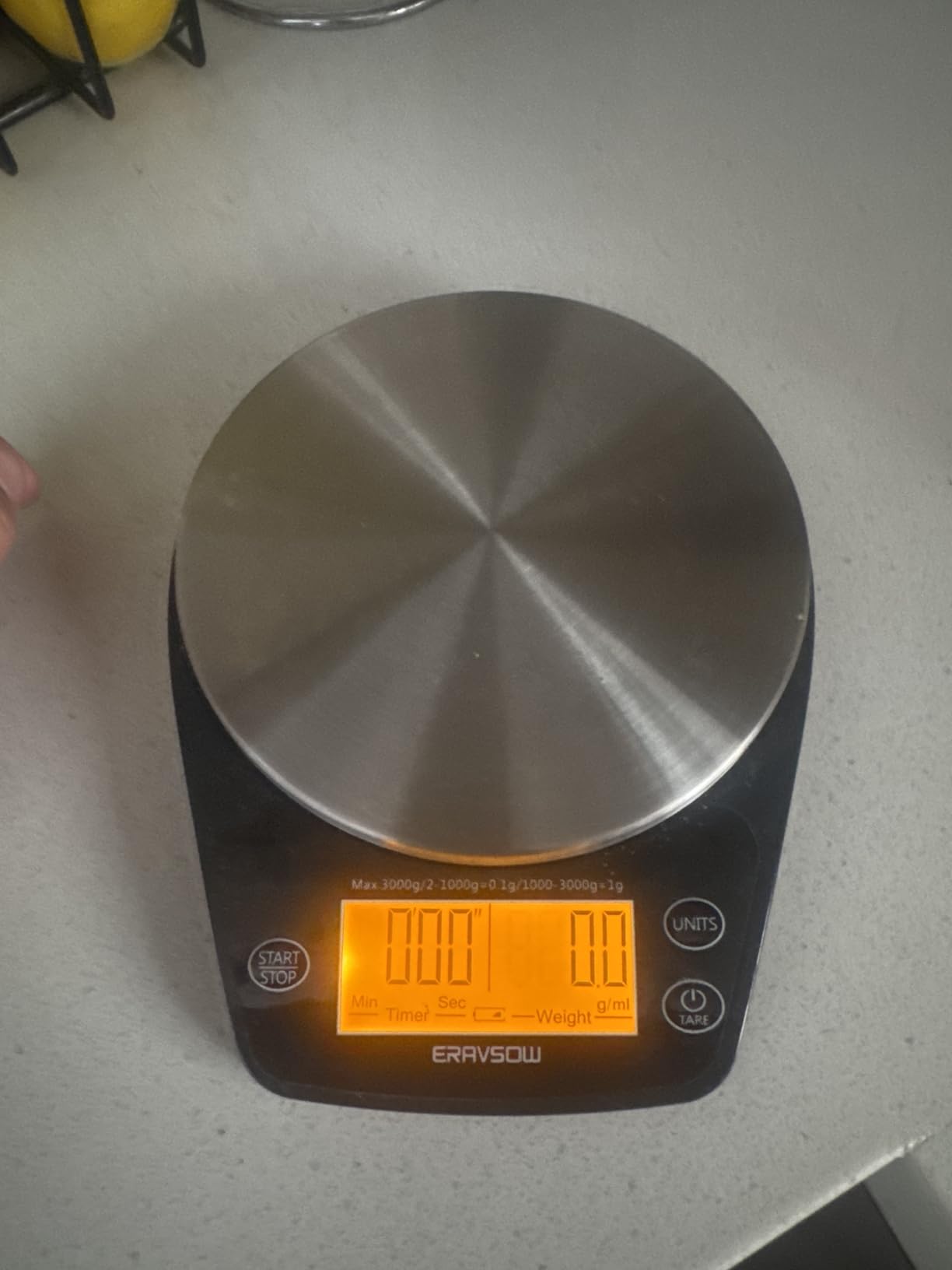 Coffee Scale with Auto Timing, Mini Rechargeable Espresso Scale with Timer, 2kg/0.1g High Precision Scale for Espresso and Pour-Over Coffee with Brewing Assist Modes customer photo 2