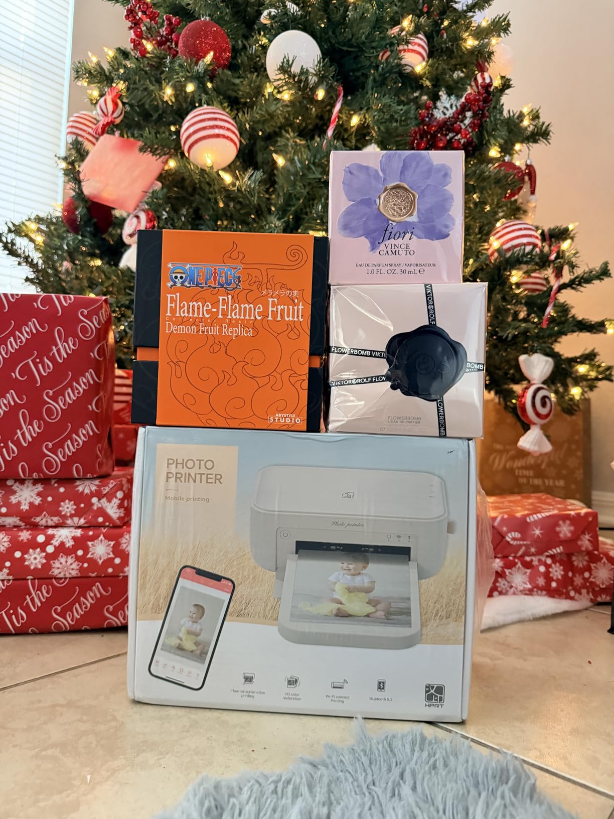 HPRT Photo Printer 4x6, +108 Sheets & 2 Ribbon, Instant Picture Printer for iPhone, Android, Smartphone, Portable Photo Printers for Home Use, Thermal Dye-Sublimation customer photo 2