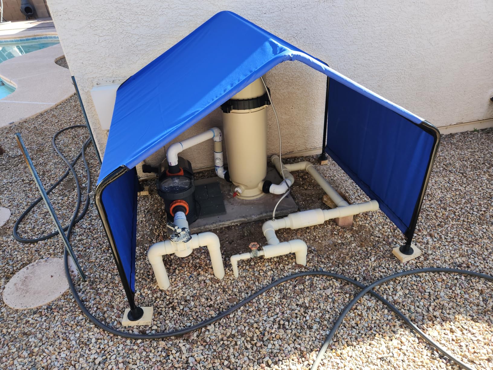 3HP Pool Pump,Variable Speed with Self Primming Above/Inground Pool Pump 11359 GPH with Timer 220-240V customer photo 1