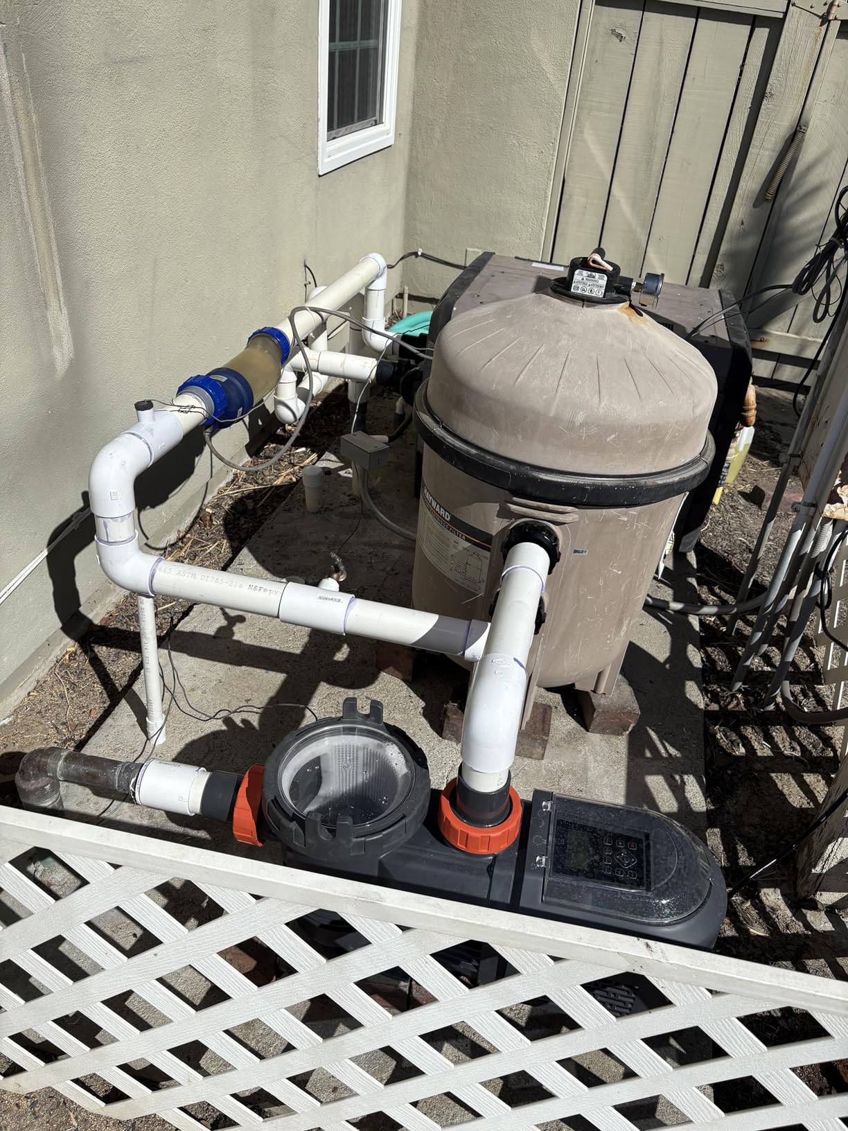 3HP Pool Pump,Variable Speed with Self Primming Above/Inground Pool Pump 11359 GPH with Timer 220-240V customer photo 2
