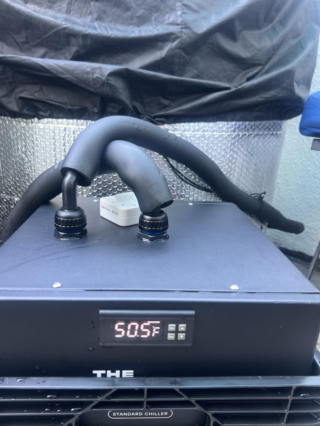 The Pod Company Standard Water Chiller - 1/3 HP - 41°F Cold Plunge Cooling System - Compact, Energy-Efficient, and Ideal for Daily Home Use - Compatible with Ice Pod Pro & Long Pod customer photo 1