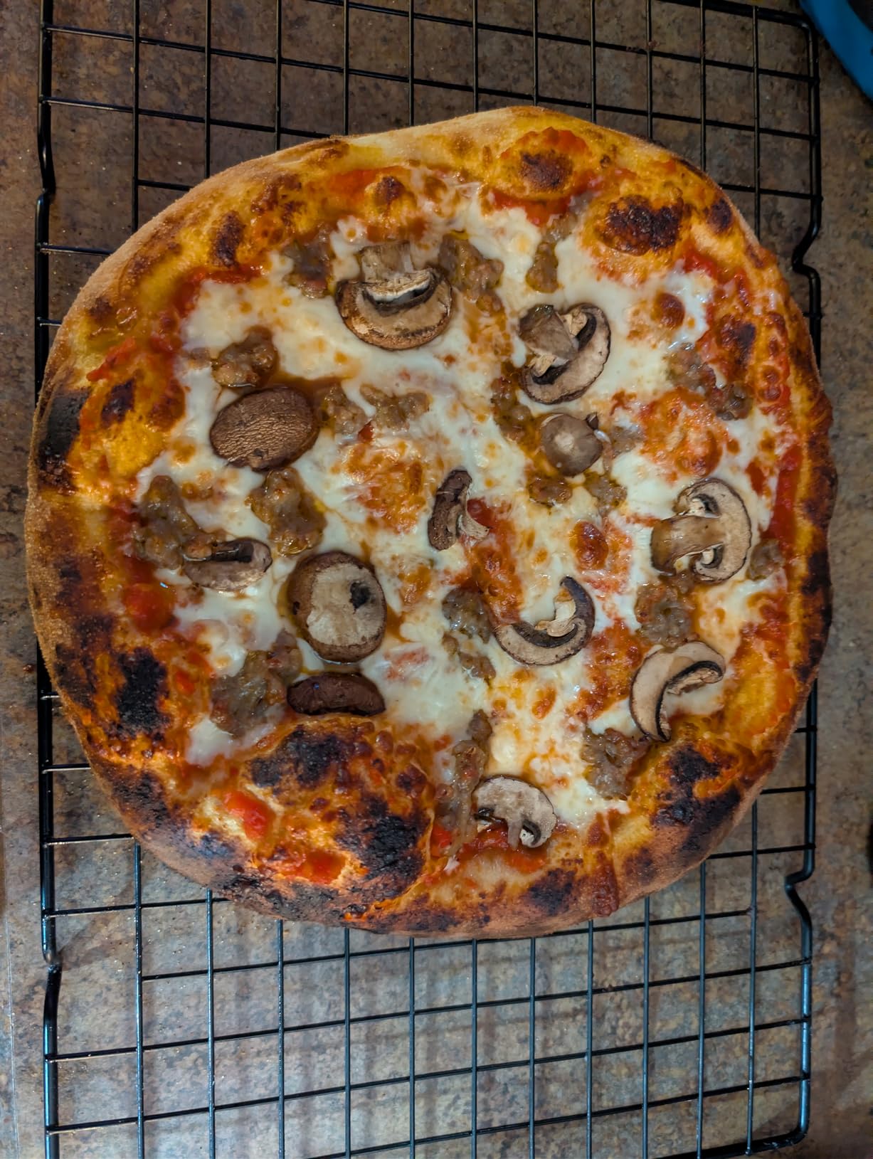 BIG HORN Pizza Oven Indoor, 14 Inch Electric Countertop Pizza Oven up to 850F with 6 Preset Modes, Perfect Pizza Maker Machine for Home, Pizza Cooker with Pizza Stone and Pizza Peel, Stainless Steel customer photo 2