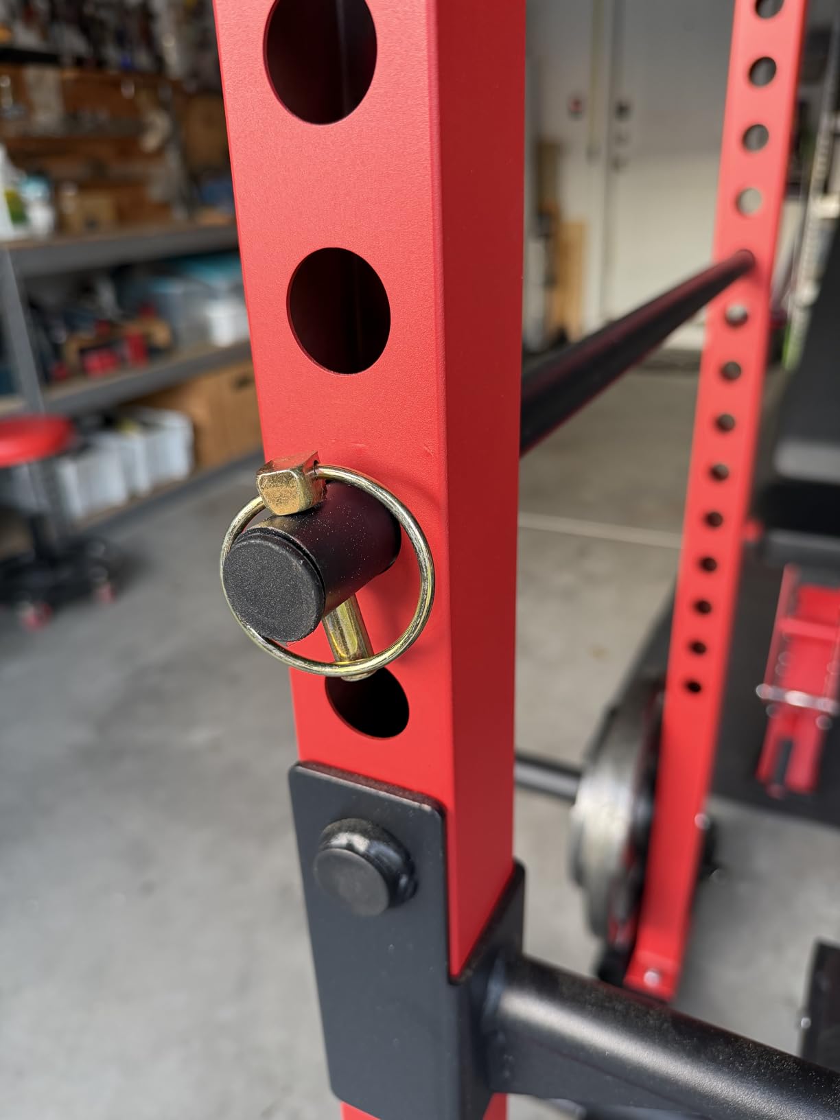 Mikolo F4 2.0 Power Cage with Dual-Track Smooth Pulley System, 1200LBS Power Rack with Leg Hold-Down customer photo 1