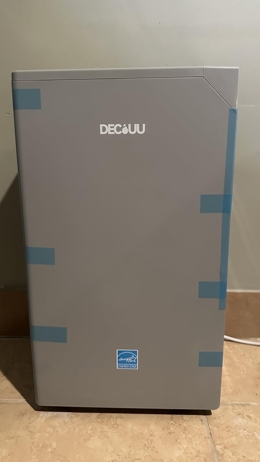 5000 Sq.Ft Energy Star Most Efficient 2024 Dehumidifier, DECIUU Max 100 Pint Dehumidifier for Basement with Drain Hose, Intelligent Humidity Control for Home Bathroom Garage Bedroom customer photo 1