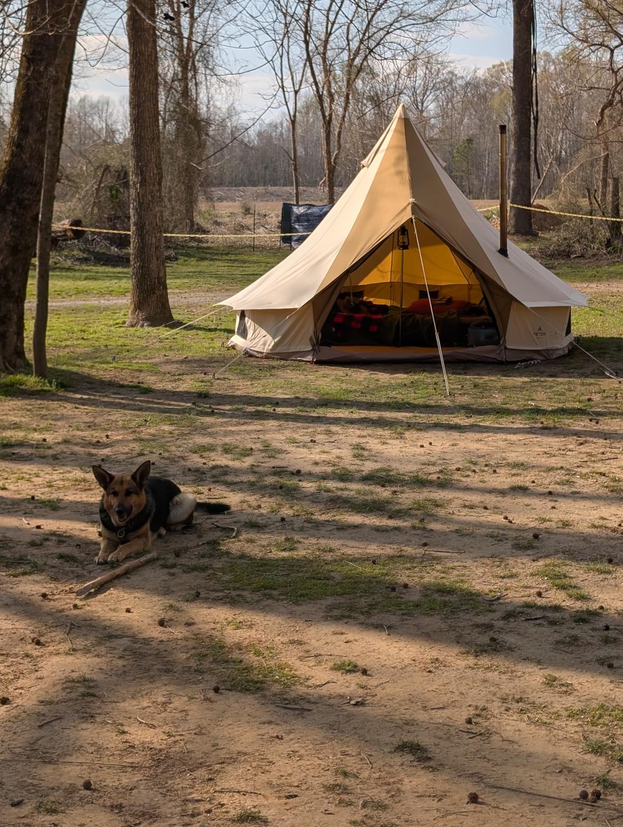 Tent Stove, 7.3ft height=