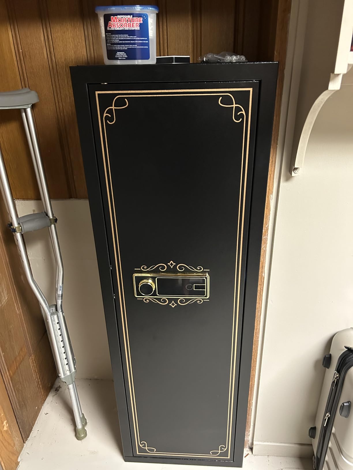 Karini 12-15 Biometric Gun Safe for Rifles and Pistols Fingerprint Rifle Safes for Home Large Gun Cabinet customer photo 1