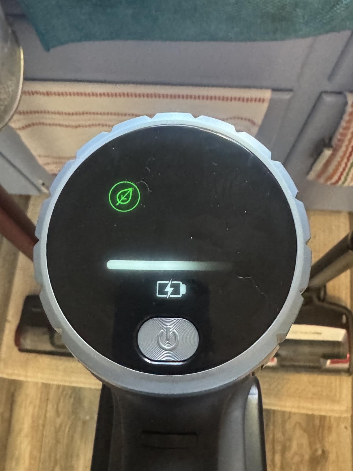 Shark PowerDetect Cordless Stick Vacuum, Powerful Suction, HEPA Filtration, Carpet & Hard Floor, Portable, Stick Vacuum for Pet Hair, Java Ice Blue, IP1255 customer photo 2