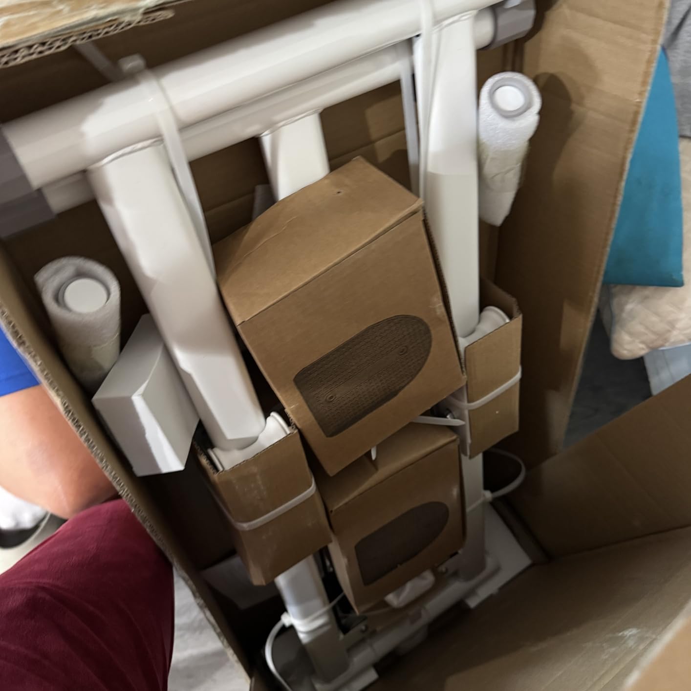 YYJO Steppers for Exercise at Home Stair Stepper with Handlebar and Resistance Foldable Stepper Climber Exercise Machine customer photo 1