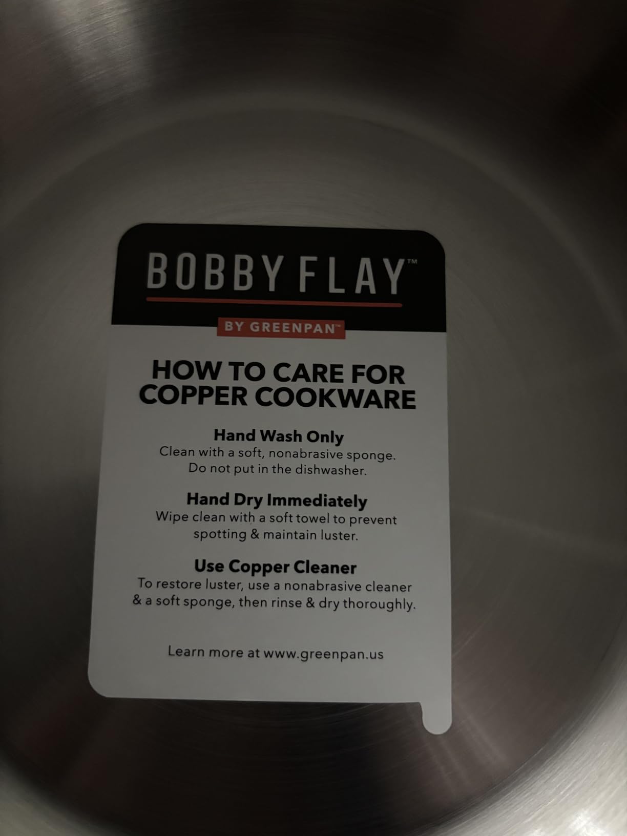 GreenPan x Bobby Flay 8 Piece Copper Clad Pots & Pans, Induction Ready Cookware, Measurement Markings, Stainless Steel Base & Interior customer photo 1