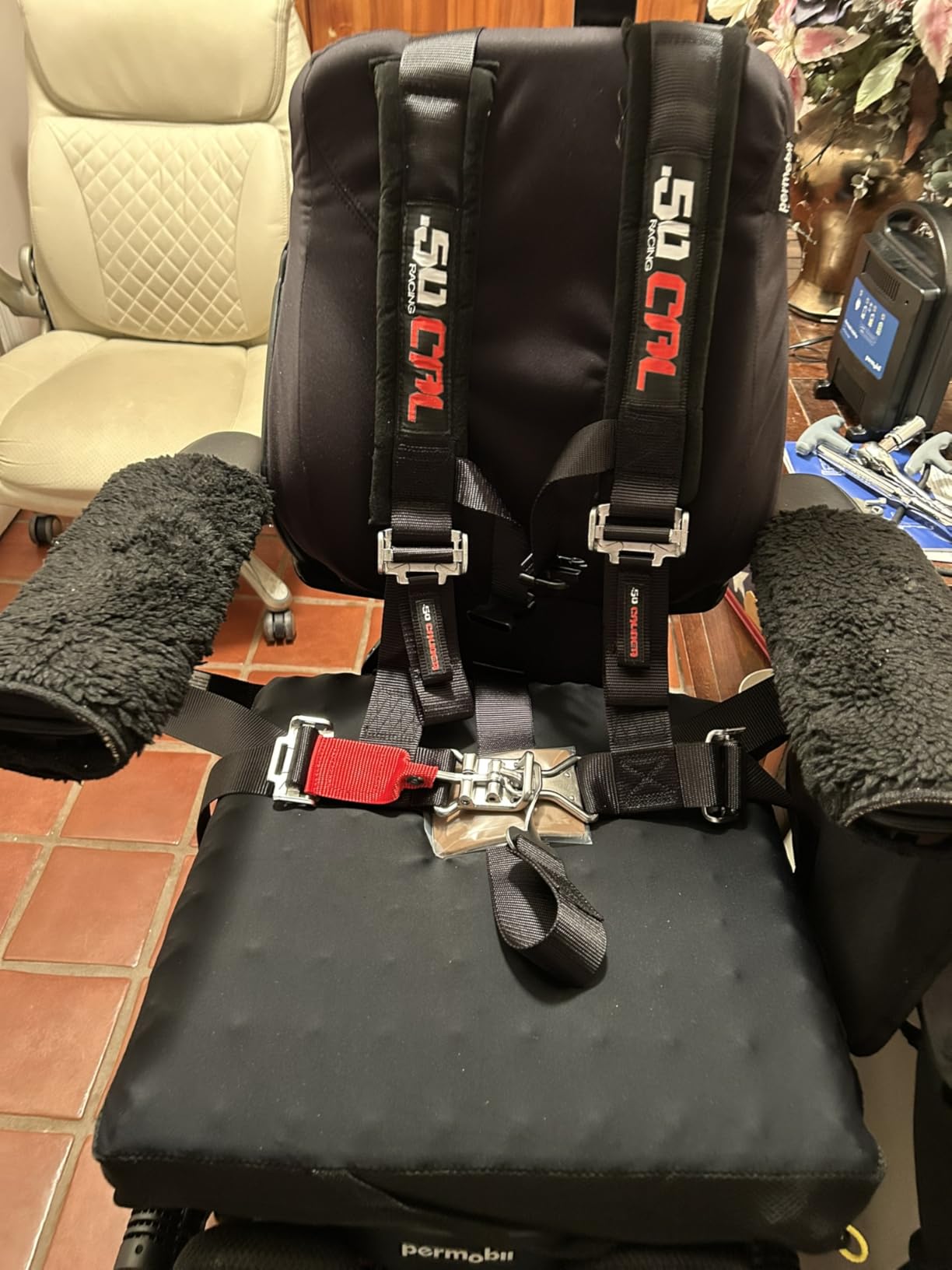 1pc Black 5 Point Harness for Bucket Seat, Latch Release, 9 Color Options, Racing Harness UTV customer photo 1