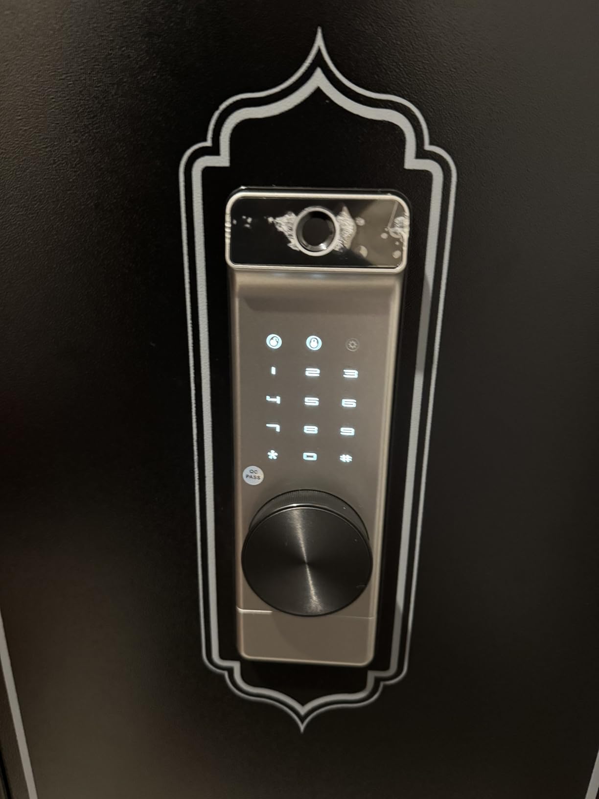 Gun Safe, 10-14 Biometric Gun Safe for Rifles and Pistols, Large Gun Safes for Home, Gun Cabinets for rifles and shotguns, Rifle Safe with Built-in Cabinet and Removable Gun Racks customer photo 1