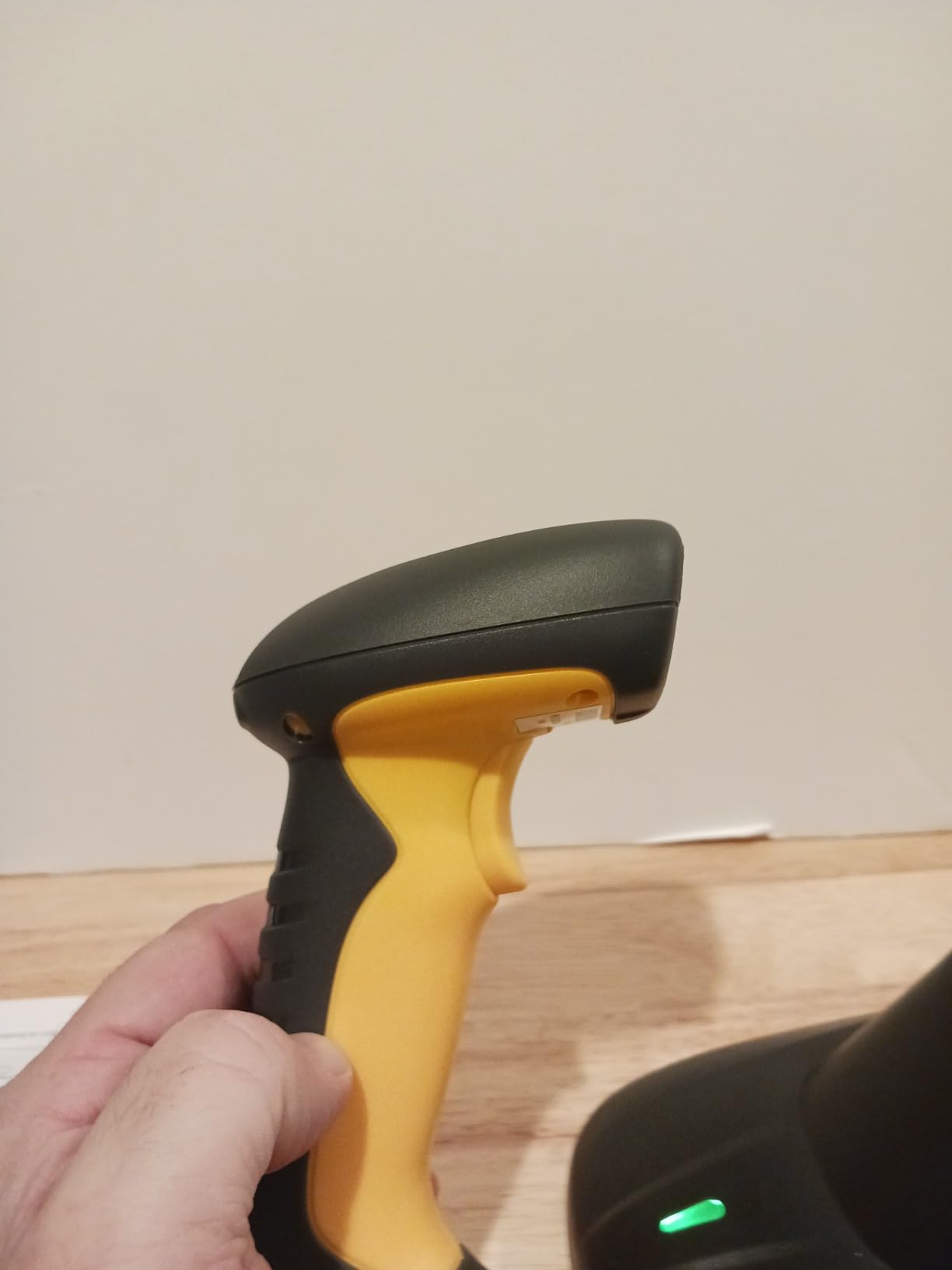 NetumScan Industrial Bluetooth QR Barcode Scanner, IP67 Waterproof & 7M Drop Proof, 2600mAh Wireless 1D 2D Bar Code Scanner with Charging Stand for Store, POS, Computer, iPhone, Android RD-1288(NS) customer photo 2