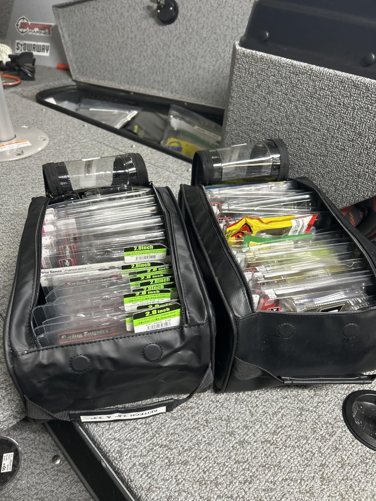 EZ PRO Tackle Bag - Tackle Storage Bag, Durable, Waterproof Material, Easy-grip Pull Handle for Quick, Effortless Access, Standard Size customer photo 1