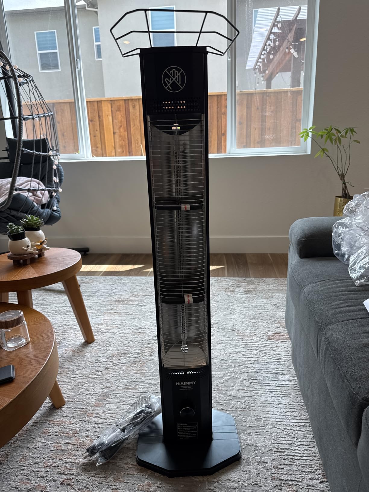 Wall-Mounted Electric Patio Heater, 34