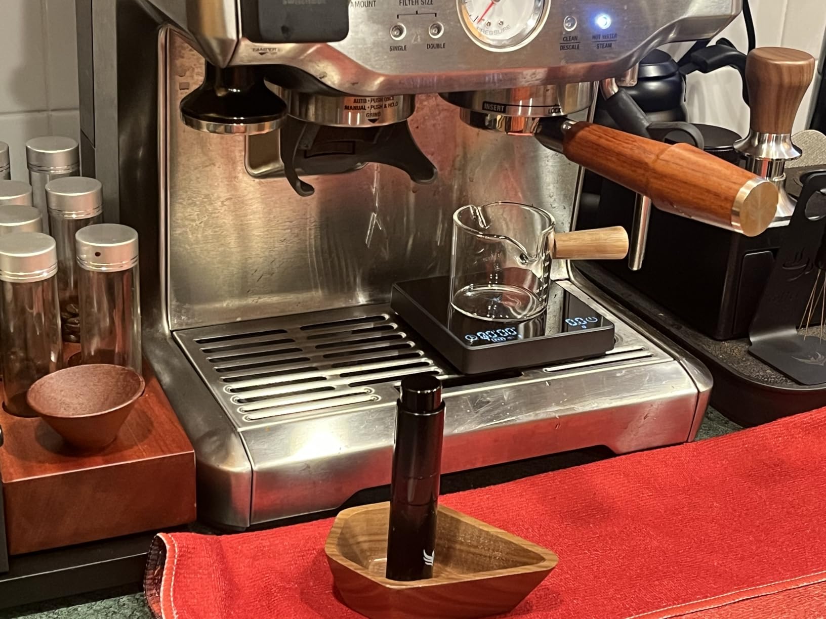Smart Coffee Scale - Easy Use Digital Espresso Scale with Timer, Auto Tare & Flow Rate Indicator - Compact Rechargeable Weight Scale for Drip Coffee, Pour Over & Matcha customer photo 2