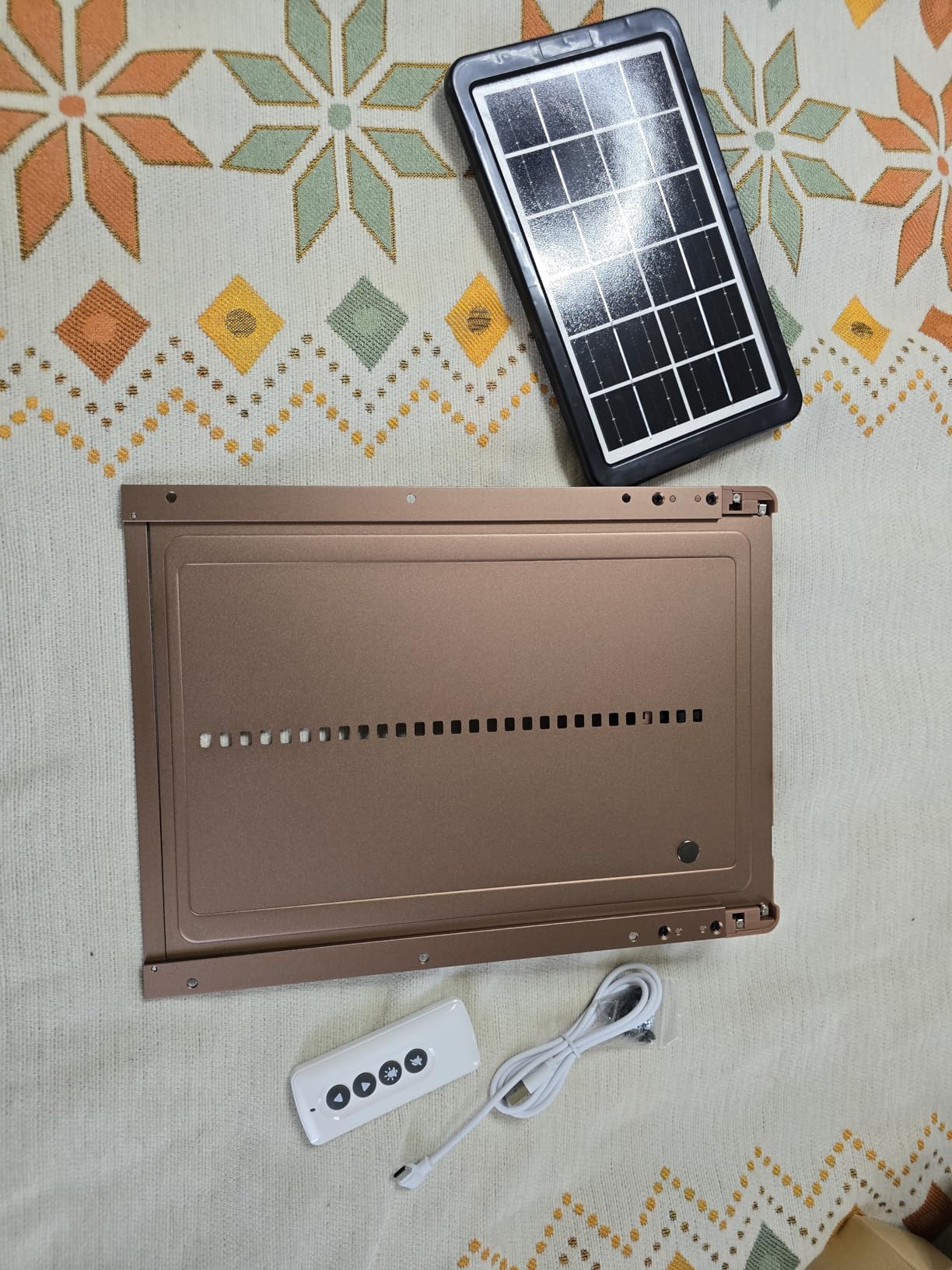 Automatic Chicken Coop Door Solar Powered, LCD Display Chicken Door with Timer & Light Sensor, 4 Modes Automatic Chicken Door Solar, Anti-Pinch & Weather Proof Coop Door with Remote Control customer photo 1