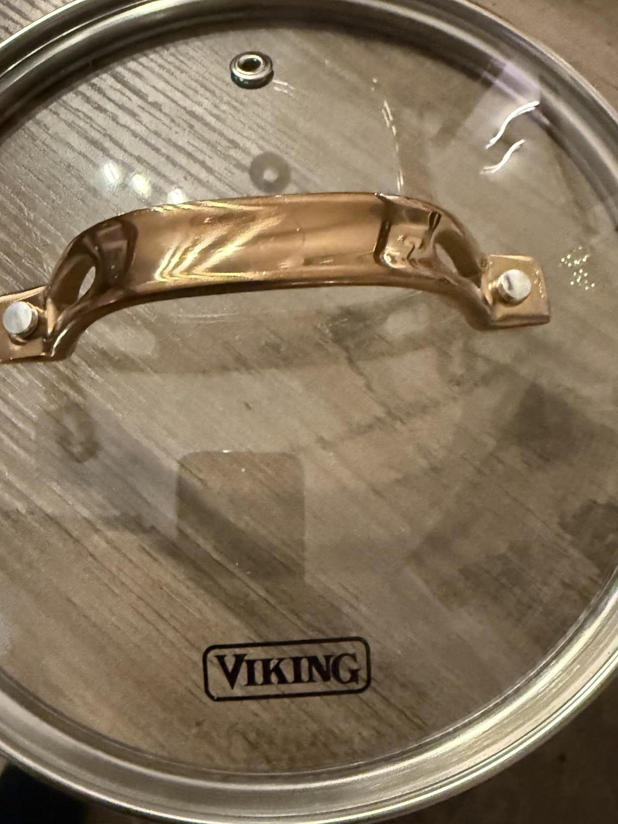 Viking 3-Ply Cookware Set, 10 Piece Stainless Steel Kitchen Cookware with Glass Lids, Oven Safe, Induction Ready, Black with Copper customer photo 1