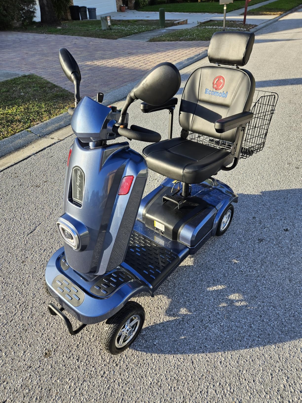 Heavy Duty Mobility Scooter for Seniors/Adults, 500LBS Capacity Electric Scooter, All Terrain Mobility Scooters, 1000W 15MPH, 13.78