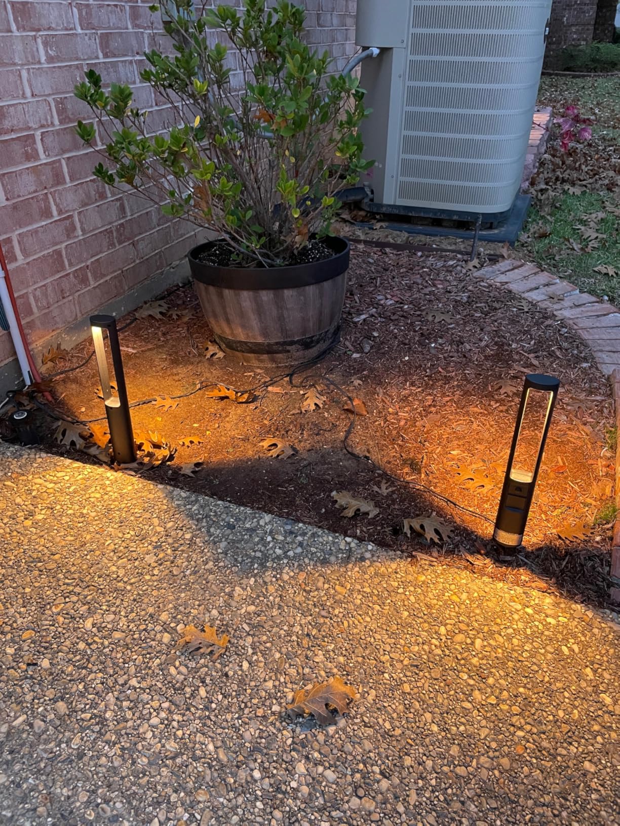 All-in-One Low Voltage Landscape Lighting Kit, 12-Pack Pathway Lights with Transformer Dusk to Dawn Outdoor Lighting 5CCT, IP66 Waterproof Landscape Lights with Connectors for Patio customer photo 2