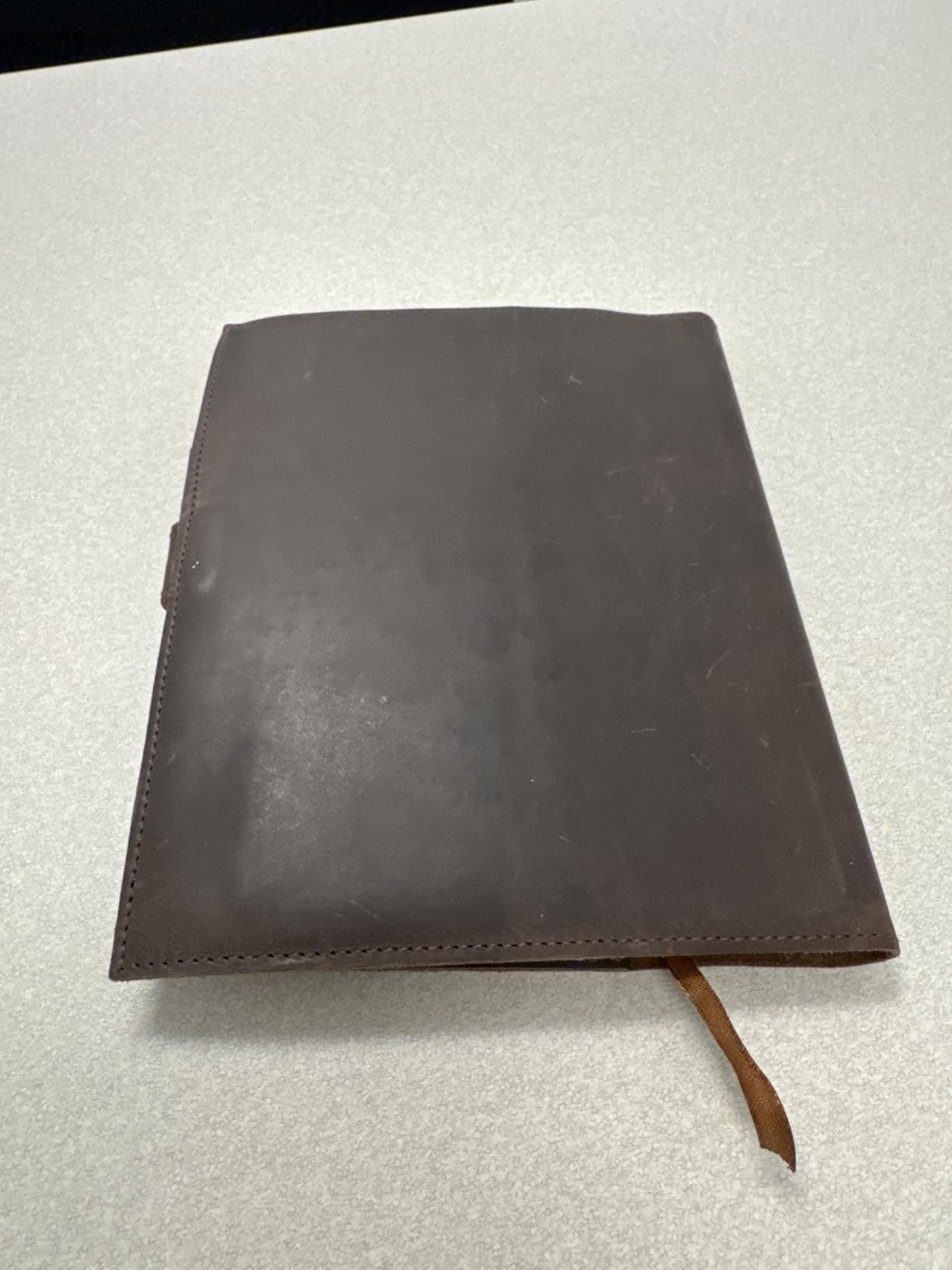 A5 Refillable Leather Journal for Men and Women with Pen, Leather Notebook, Bound Cover, Premium Writing Diary customer photo 1