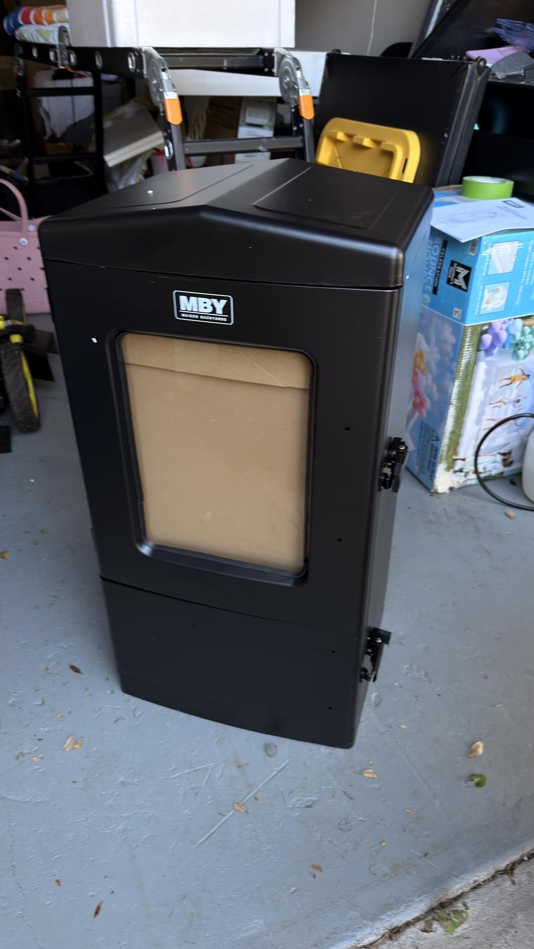 Vertical Electric Smoker with Cover & Meat Probe, BBQ Smokers with 4 Cooking Grates, 633 Sq.in Cooking Space, LED Temperature Control for Outdoor Cooking, Smoke Ribs, Brisket, Chicken customer photo 2