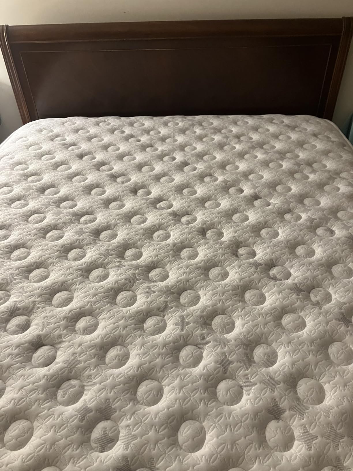 Sleepmax King Mattress 14 Inch - Hotel-Collection Hybrid Mattress Pain Relief - Extra Lumbar & Hip Support - Cooling Gel Bed in a Box Spine Alignment - CertiPUR-US, Fiberglass-Free, 365-Night Trial customer photo 2