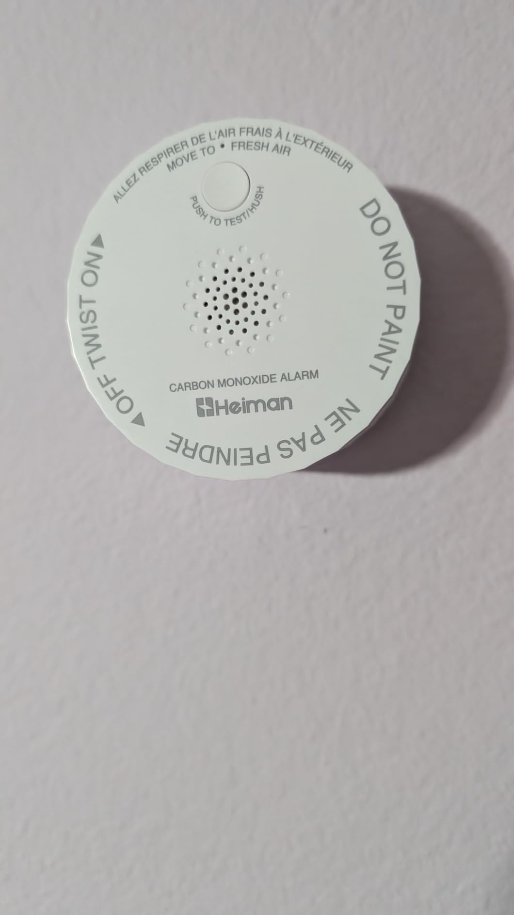 Heiman Smart Carbon Monoxide Detectors, Matter CO Detector, Real-time Notification, UL 2034 5th Certified, Wireless Battery Powered Mini Fire Alarm for Home, Compatible with Smartthings, Home Assistant customer photo 2