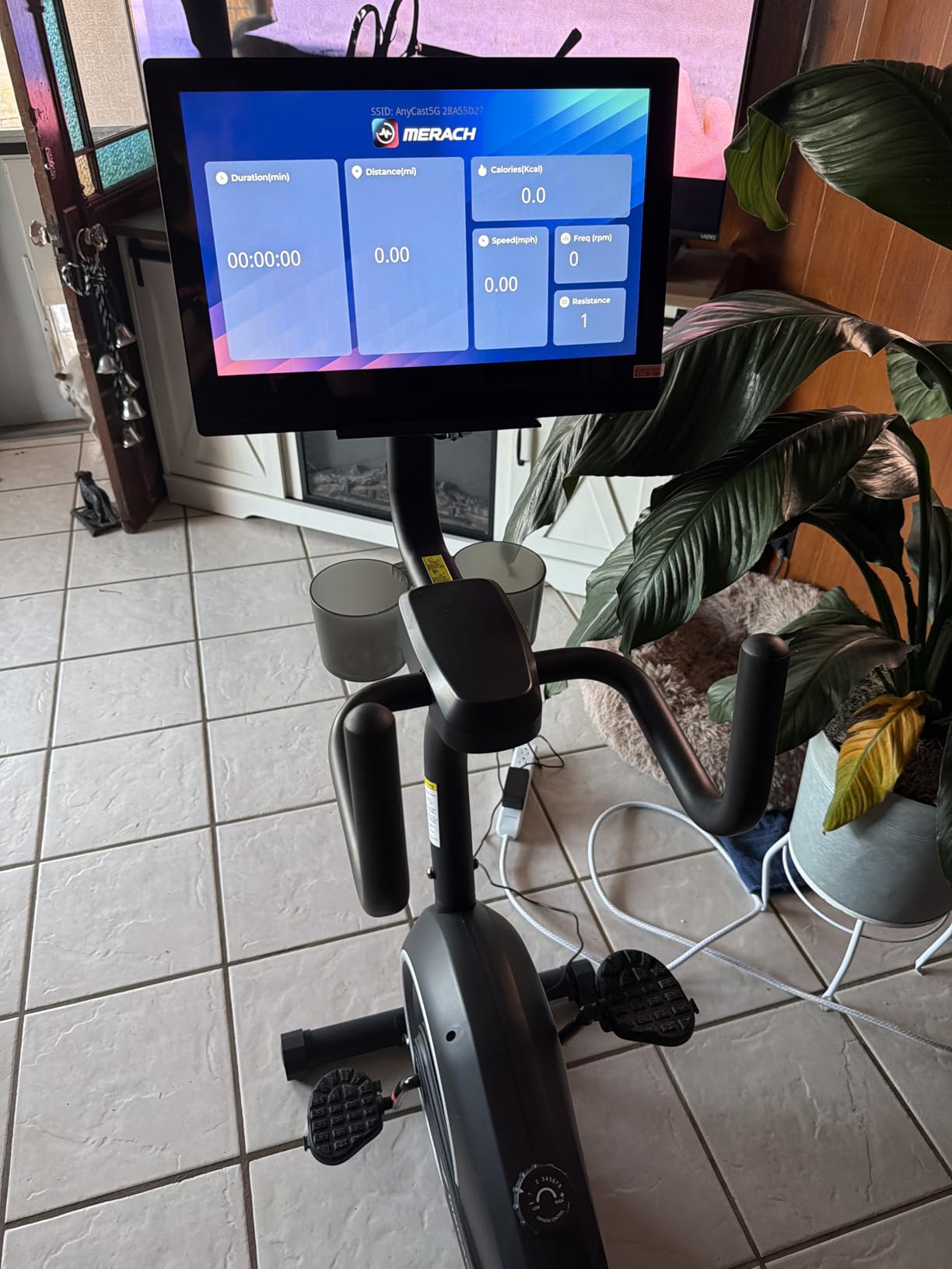 MERACH S08/S23 Recumbent Exercise Bikes for Home with Smart Bluetooth Equipment, LCD, Heart Rate Handle - Magnetic Recumbent Exercise Bike for Seniors Gym - Light Commercial Grade customer photo 2