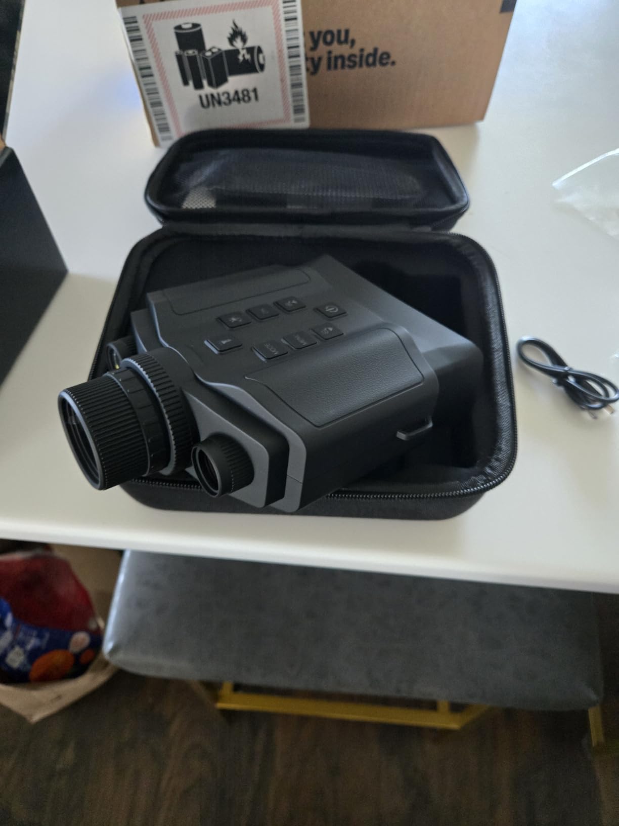 Night Vision Goggles, 4K Night Vision Binoculars with 3.99